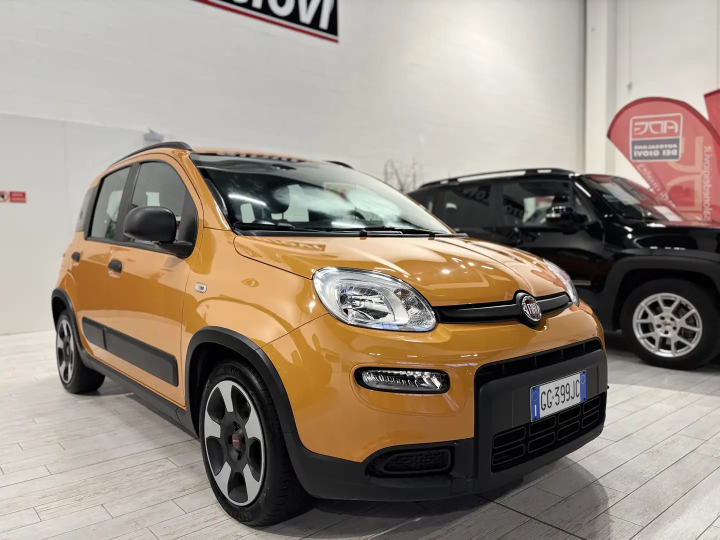 Fiat Panda *NO OBBLIGO FINANZIAMENTO* CITY LIFE 1.0 HYBRID * Orange - 2