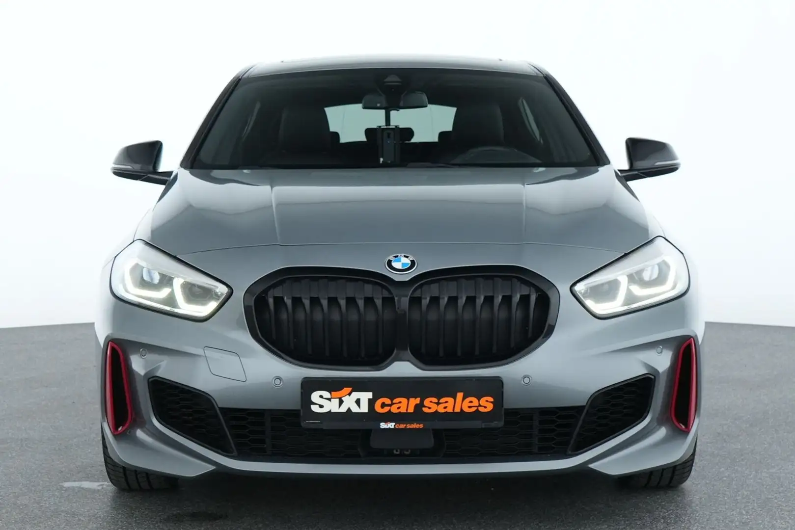 BMW 128 ti M Sport Pan|HUD|LEDer|DrAs|ParkAs|SHZ|el.S Gris - 2