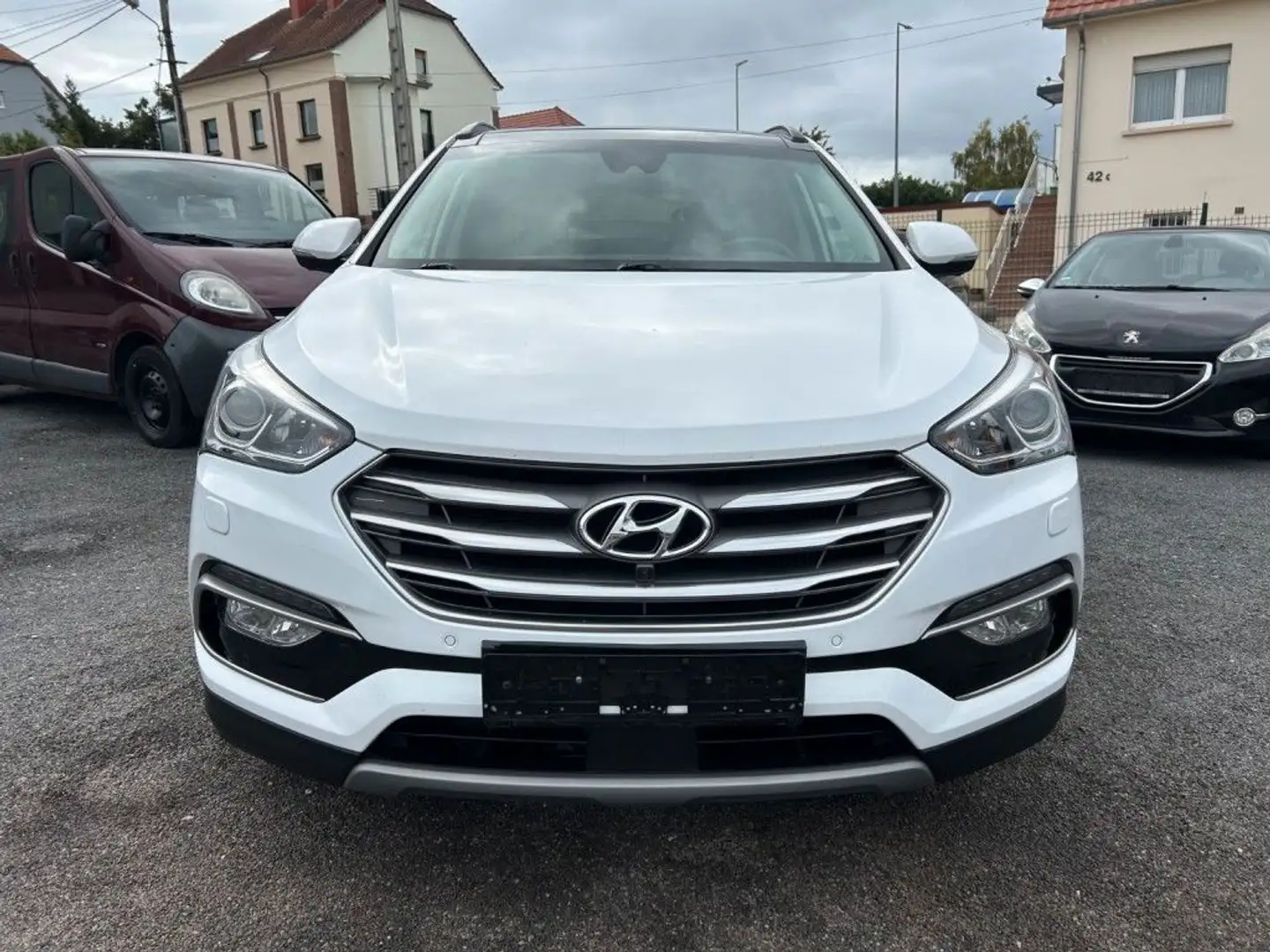 Hyundai SANTA FE Santa FE PREMIUM 4WD SITZLUFT + PANO Blanc - 2