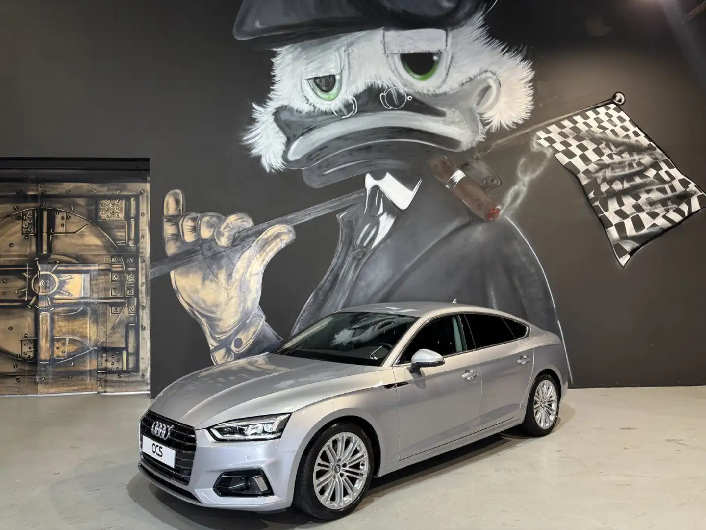 Audi A5 40 TFSI 190 S TRONIC 7 DESIGN LUXE SB Attelage Gris - 1