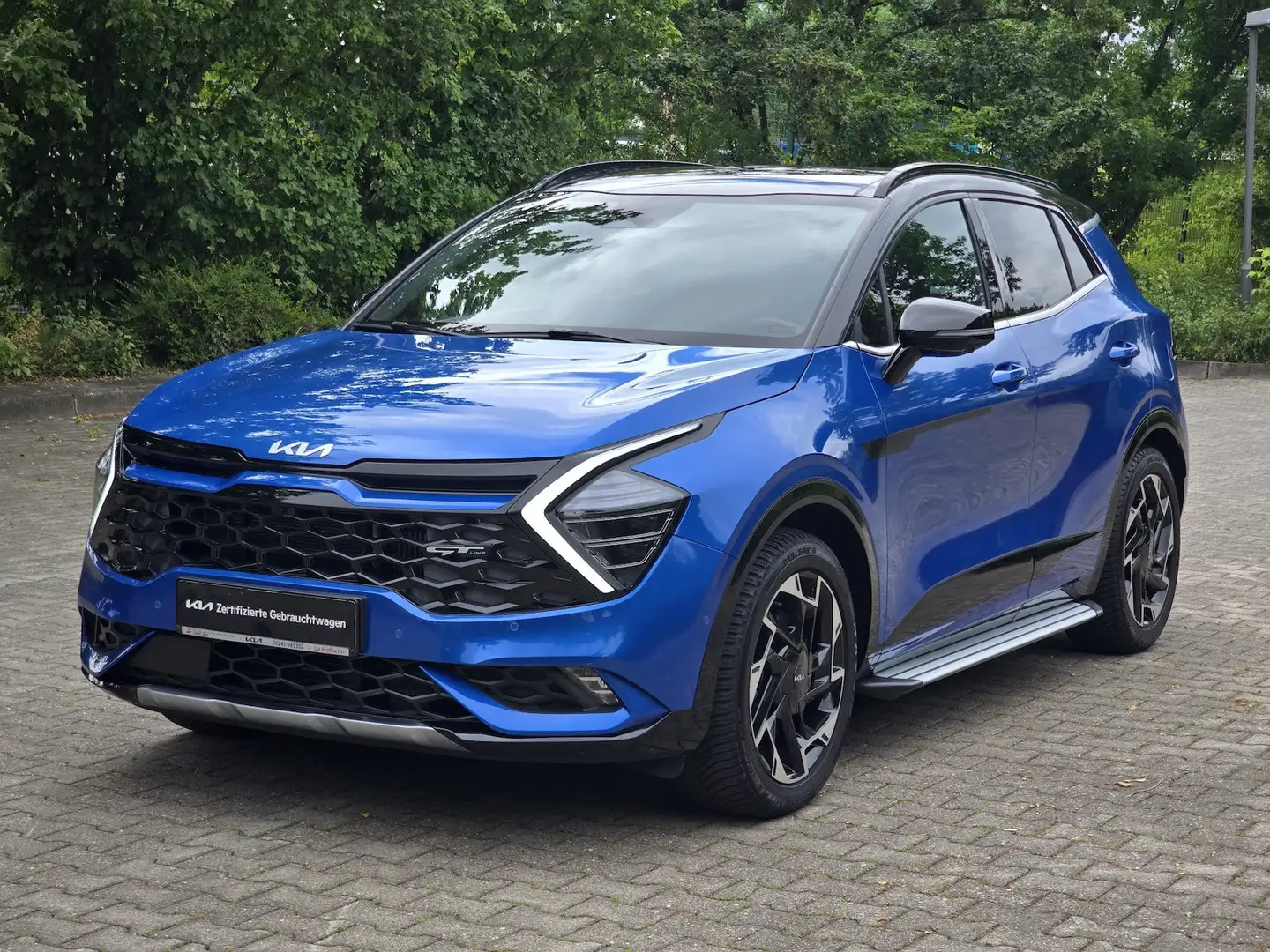 Kia Sportage 1.6T PHEV GT-Line|Drive|Sound|Glasdach Blauw - 2