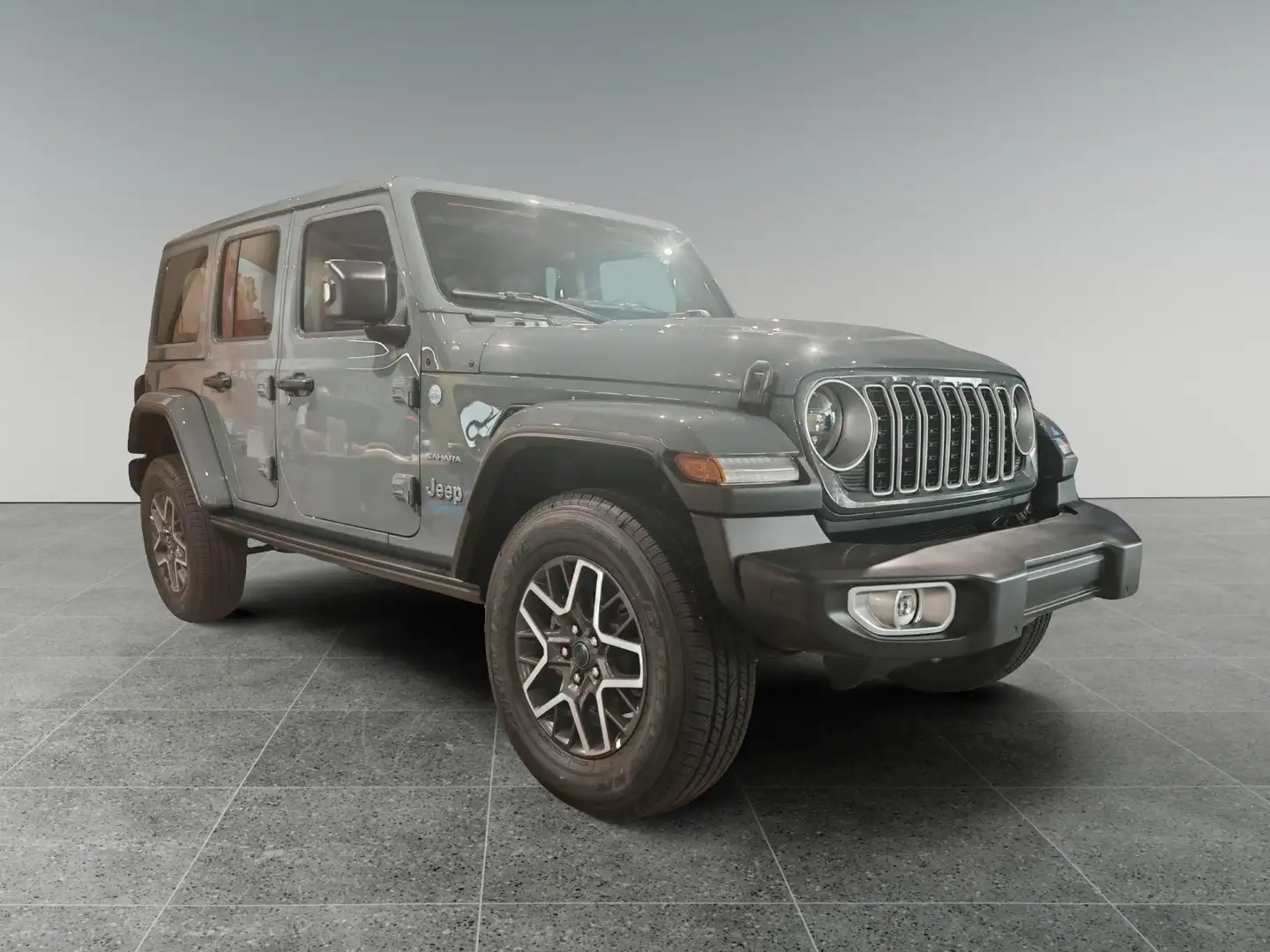 Jeep Wrangler Unlimited 2.0 PHEV ATX 4xe Sahara Grigio - 1