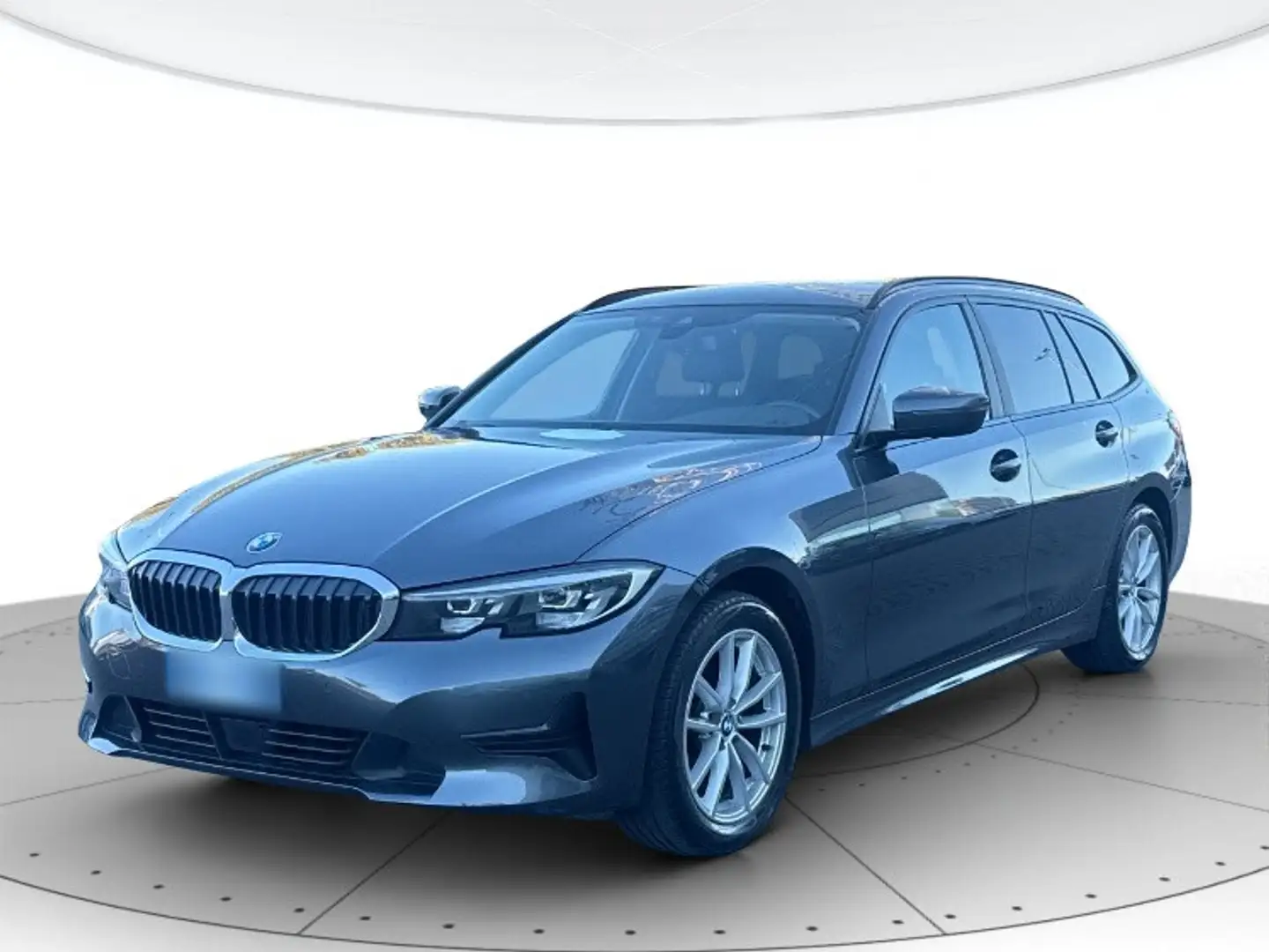 BMW 318 Serie 3 318d Touring mhev 48V Business Advantage a Gris - 1