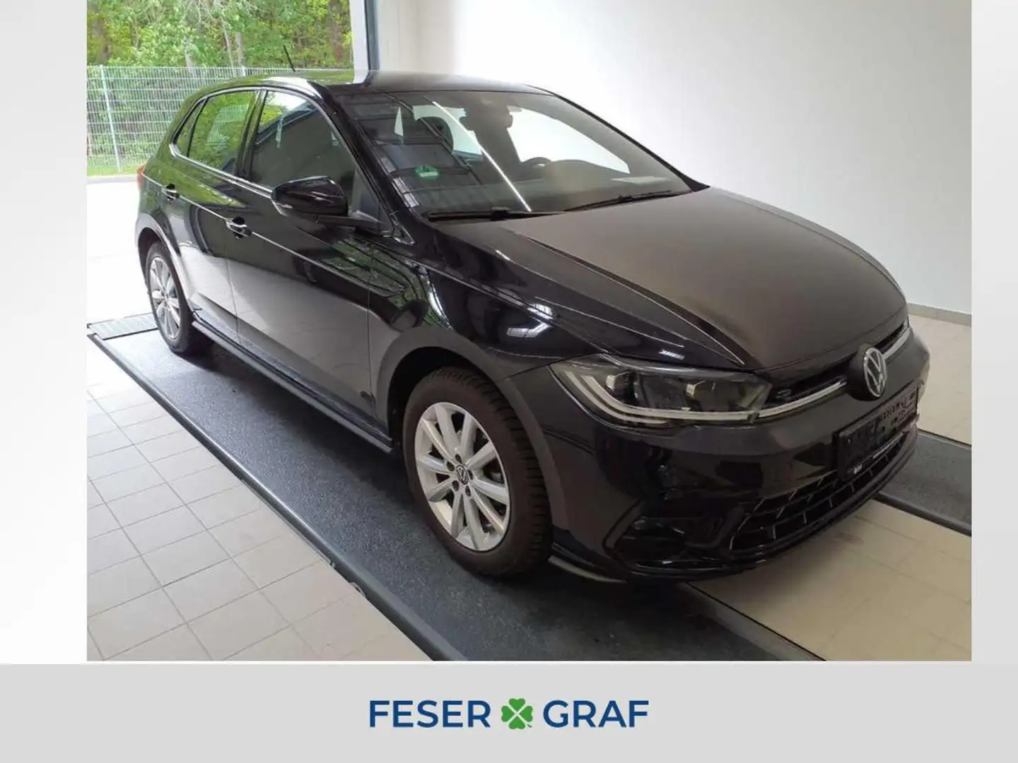 Volkswagen Polo R-Line 1.0 TSI DSG KAMERA*ACC*NAVI*IQ.DRIVE Schwarz - 1