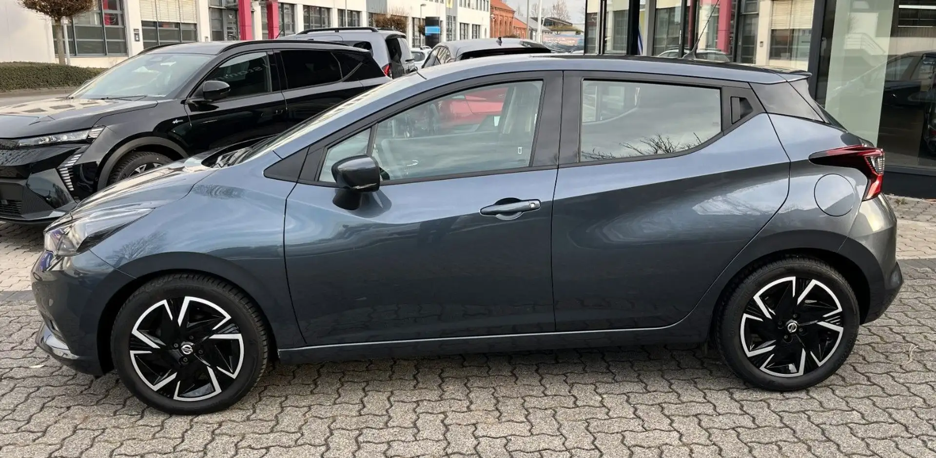 Nissan Micra N-Way Navi KAA EPH SHZ 1Hd Met. TOP Gris - 2