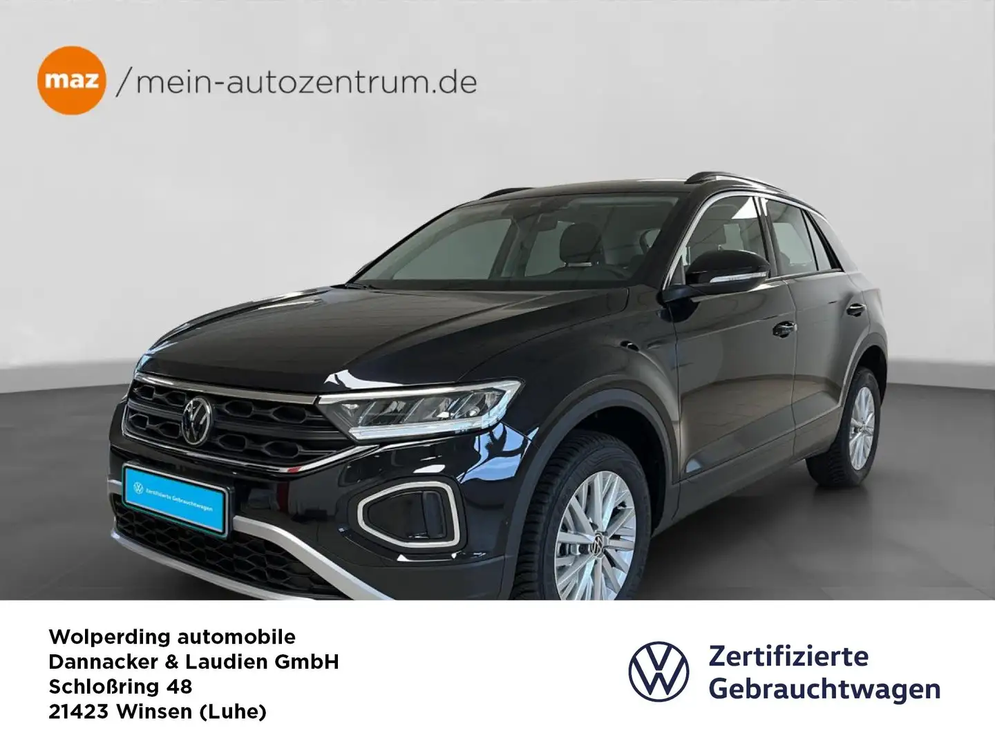 Volkswagen T-Roc 1.0 TSI Life Bluetooth LED Klima el. Fenster Negro - 1