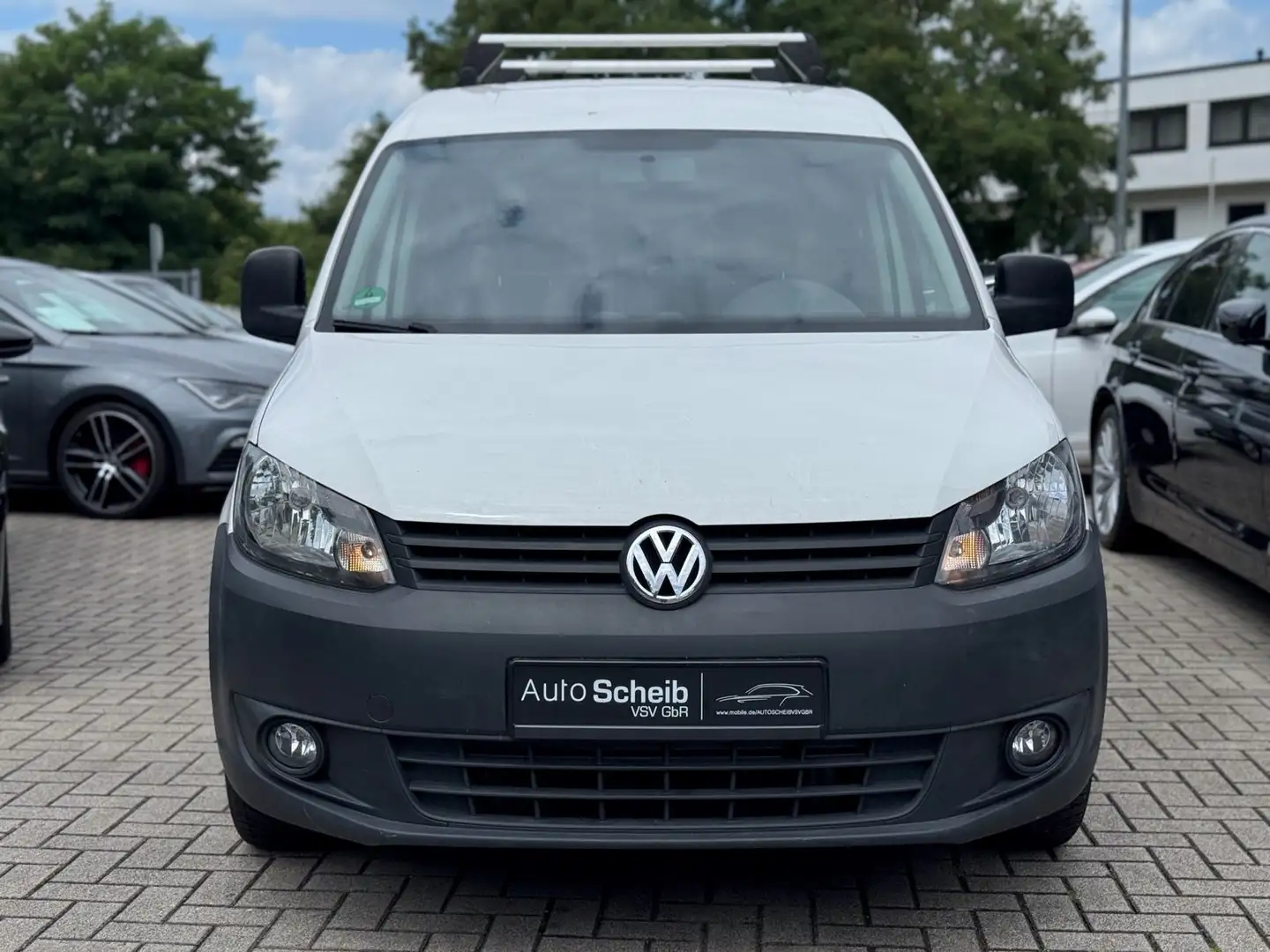 Volkswagen Caddy Kasten EcoProfi*KLIMA*AHK* Blanc - 2