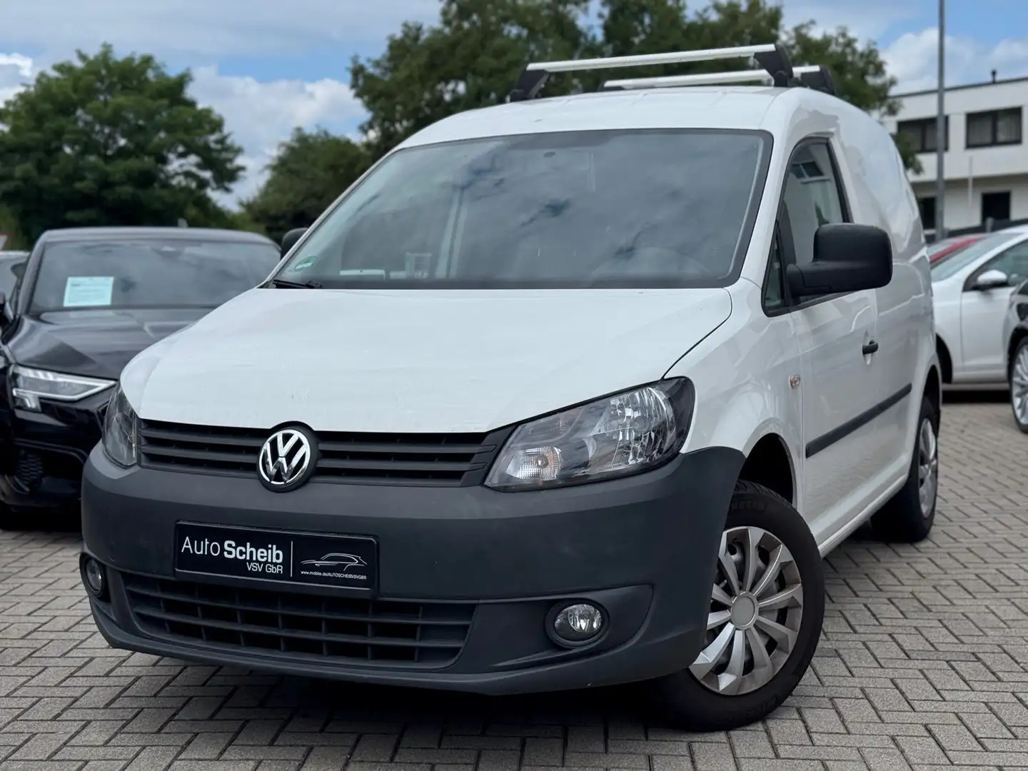 Volkswagen Caddy Kasten EcoProfi*KLIMA*AHK* Blanc - 1