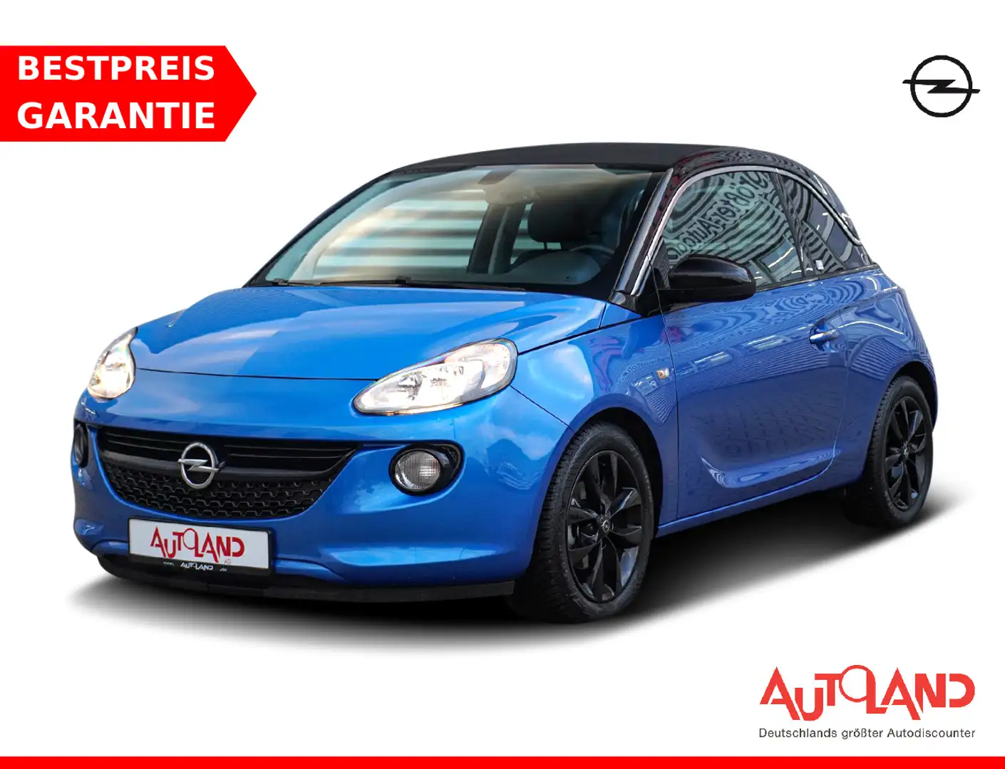 Opel Adam 1.4 Open Air 120 Jahre ecoFlex Navi PDC Blau - 1