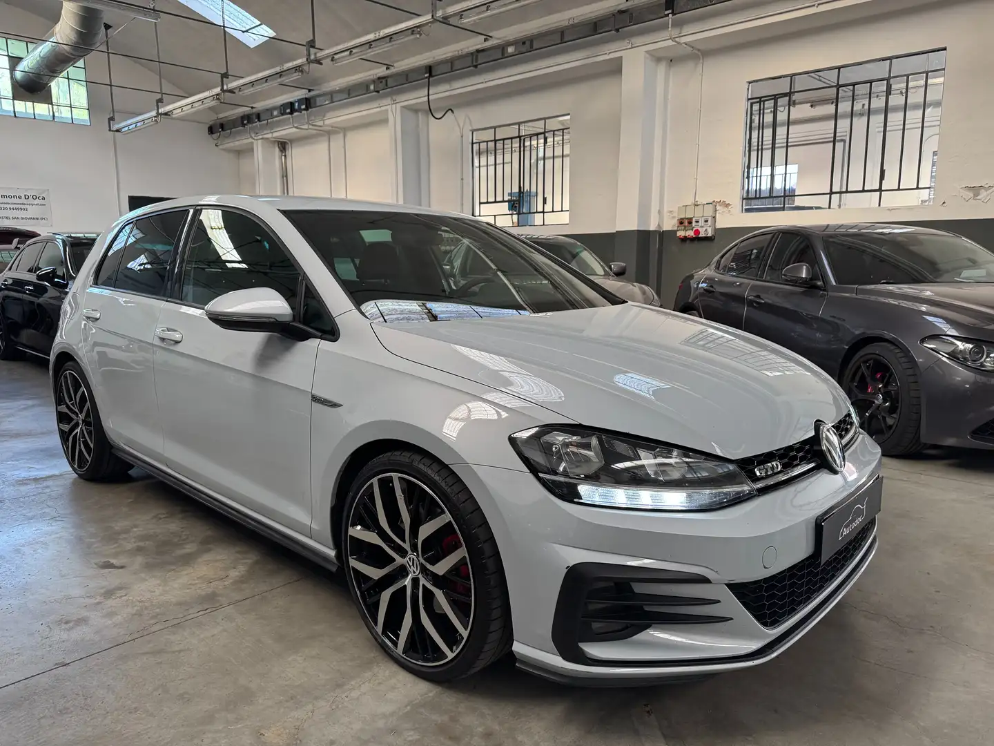 Volkswagen Golf VII 2.0 tdi Gtd 184cv dsg Bianco - 2