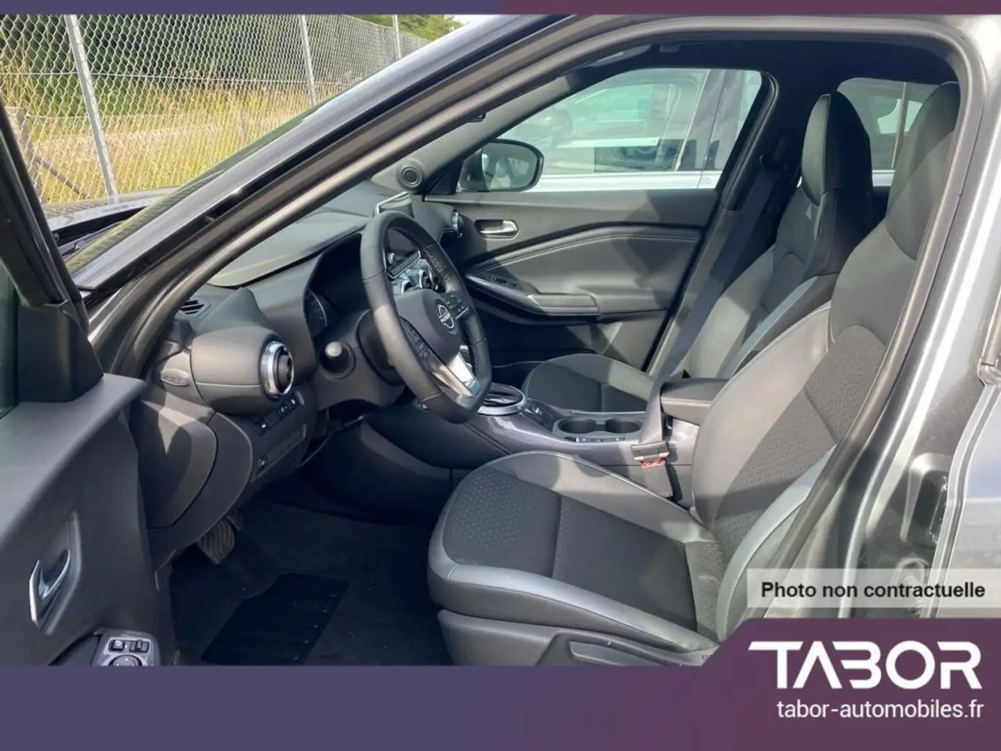 Nissan Juke 1.6 Hybrid 143 N-Connecta GPS cam Gris - 2