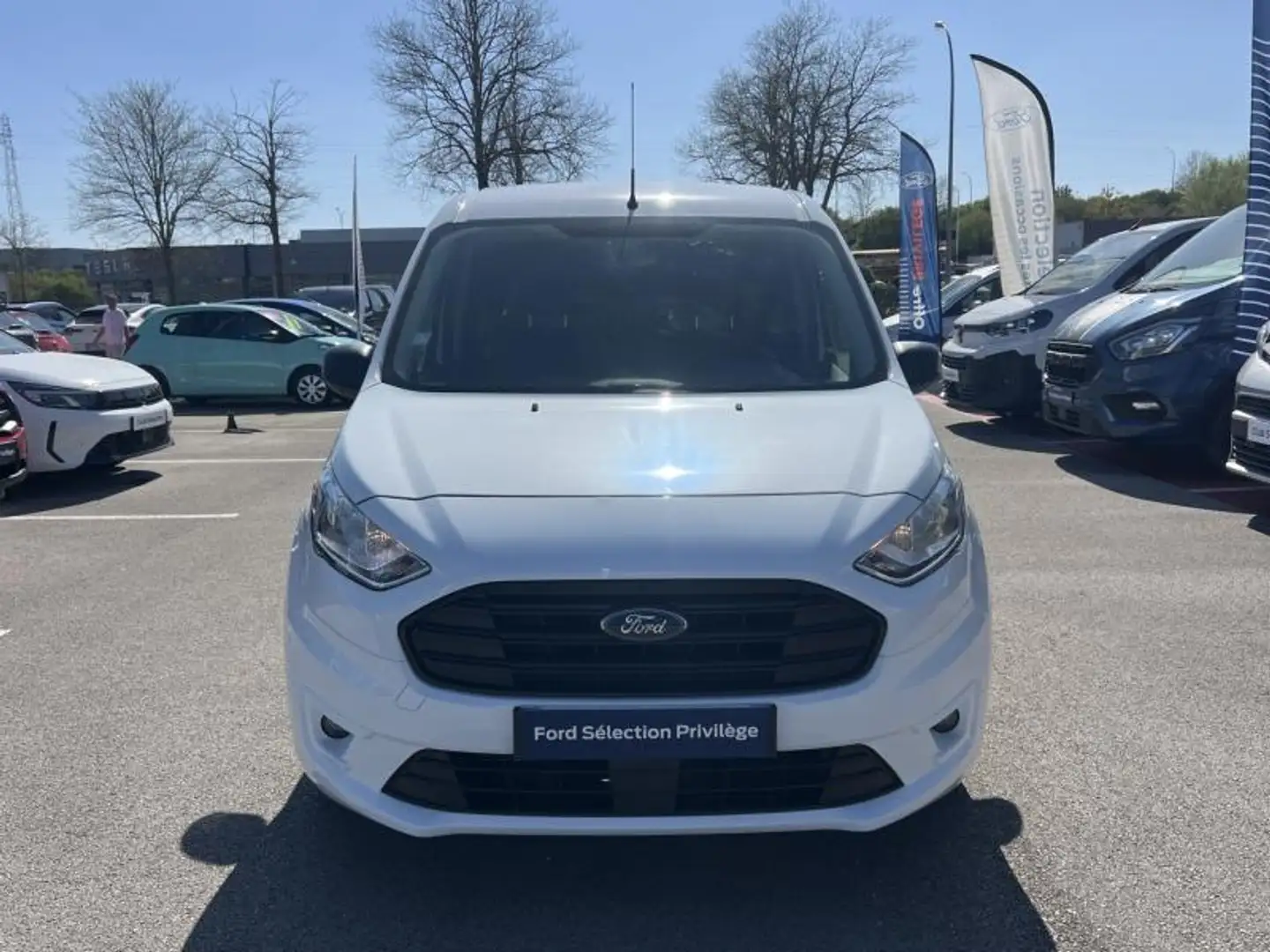 Ford Transit Connect L1 1.5 EcoBlue 100ch Charge Augmentée Trend Blanc - 2