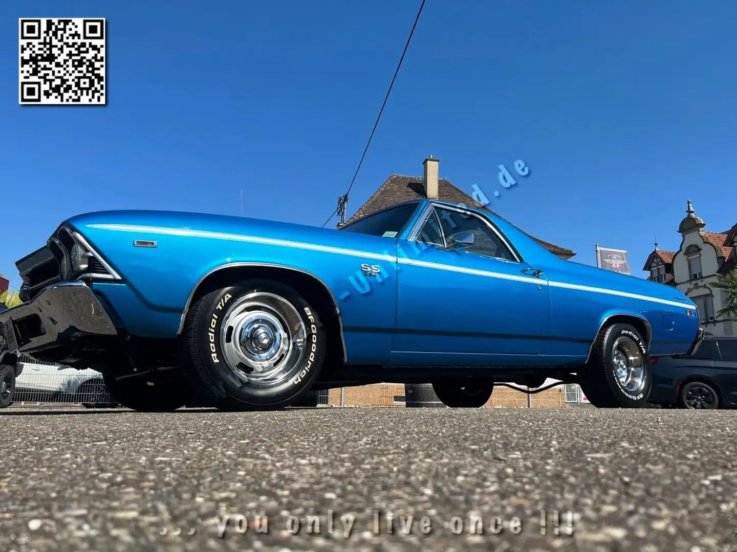 Chevrolet El Camino 350V8 - Top Komplett Restauriert Blau - 1