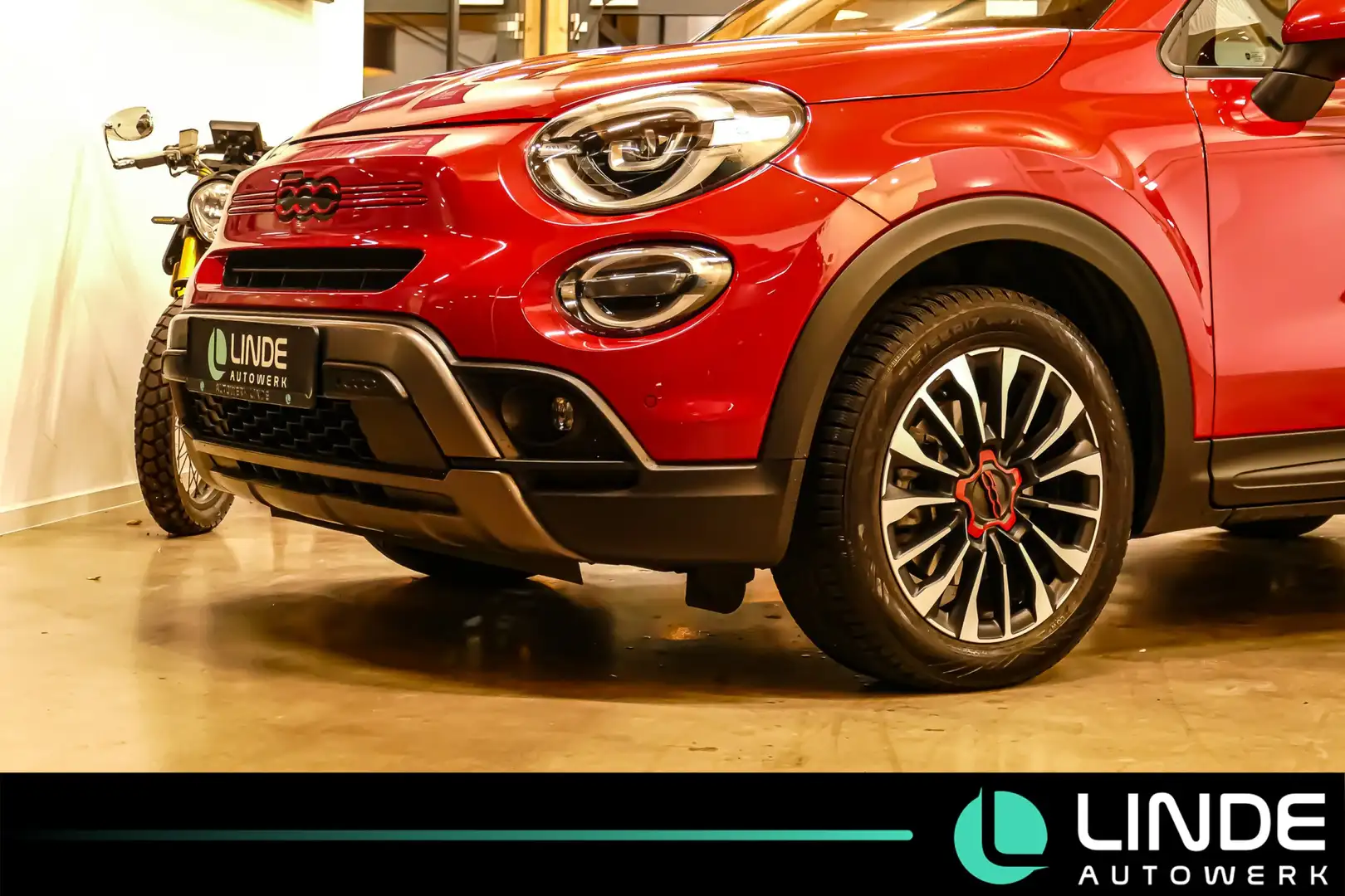 Fiat 500X Red Mild-Hybrid |PDC|TEMPO.|KLIMA|LANE|17 Rot - 2