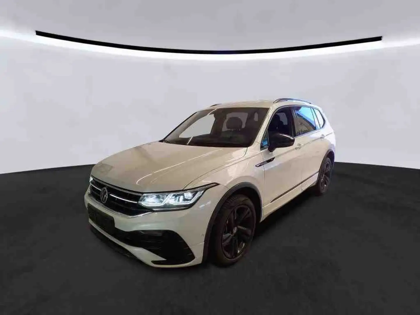 Volkswagen Tiguan Allspace 2.0 TDI DSG 4M R-LINE BLACK *7-SITZ *360° *IQ.LIG Weiß - 2