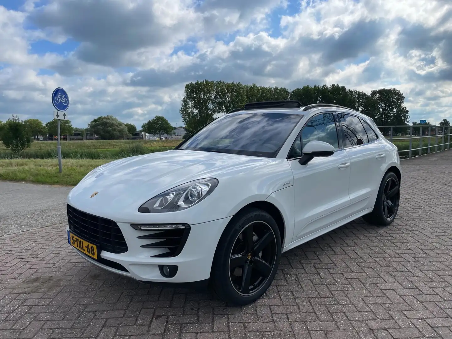 Porsche Macan 3.0 D S NL Auto Pano Bose Luchtvering Blanc - 1
