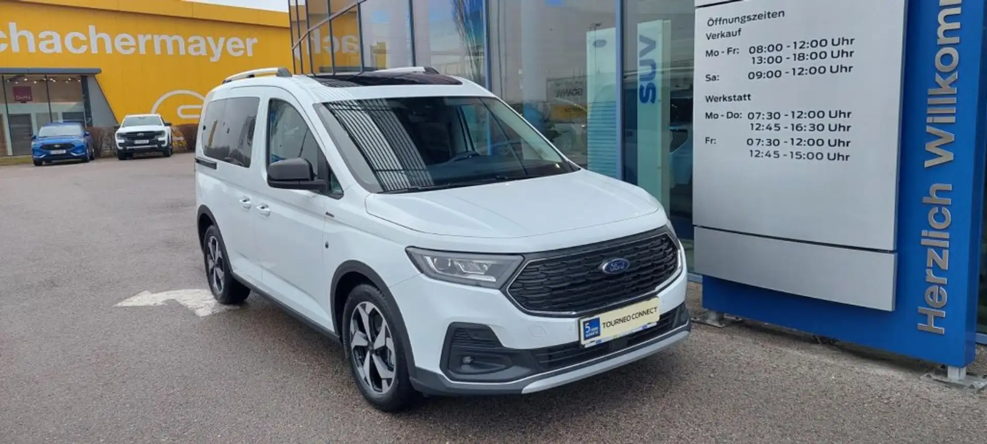Ford Tourneo Connect Tour Con ACTIVE 1,5 PHEV 150PS A6 Weiß - 1