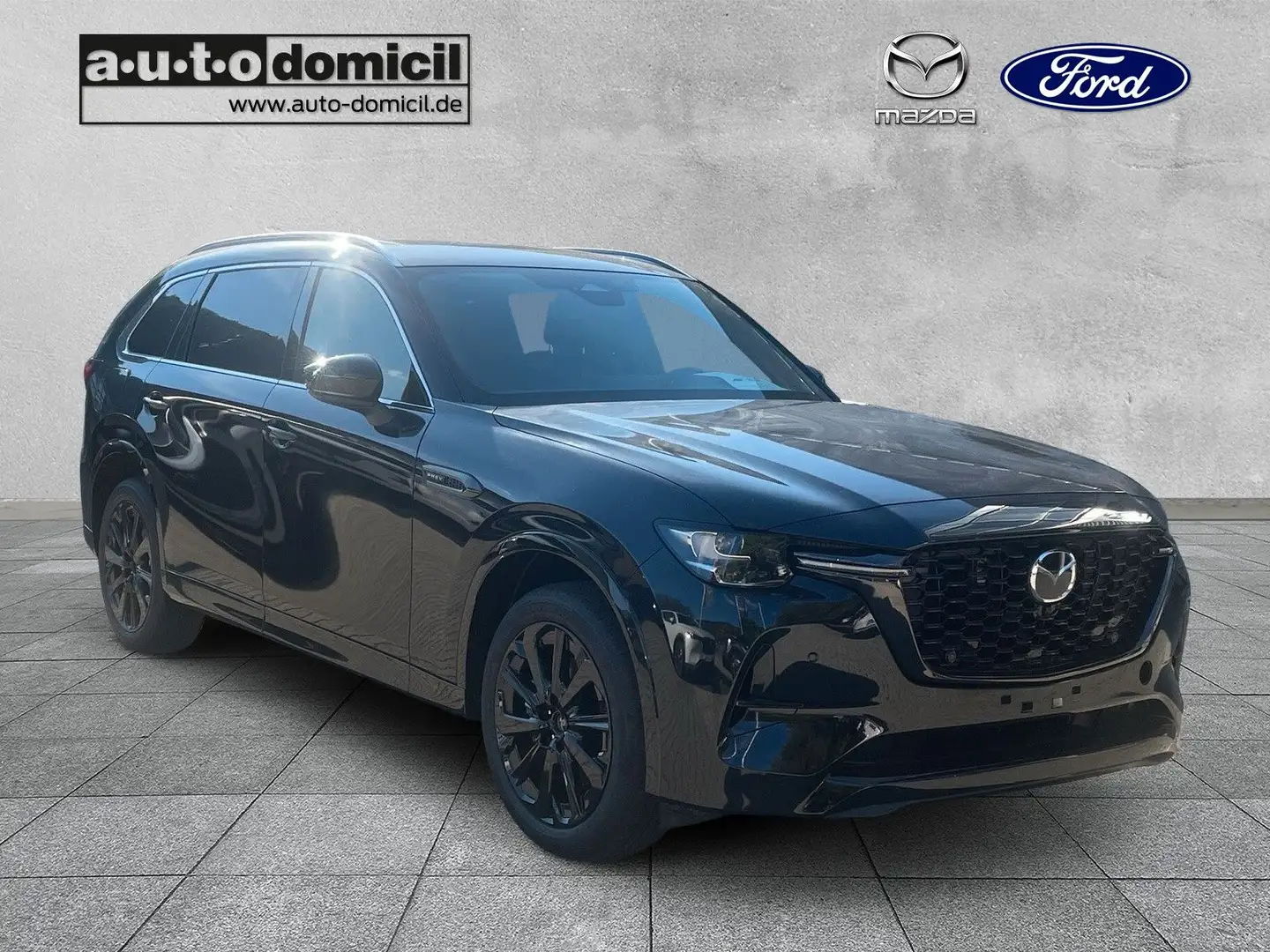 Mazda CX-80 PHEV Homura Plus AWD / 7 Sitze / 360° Schwarz - 1
