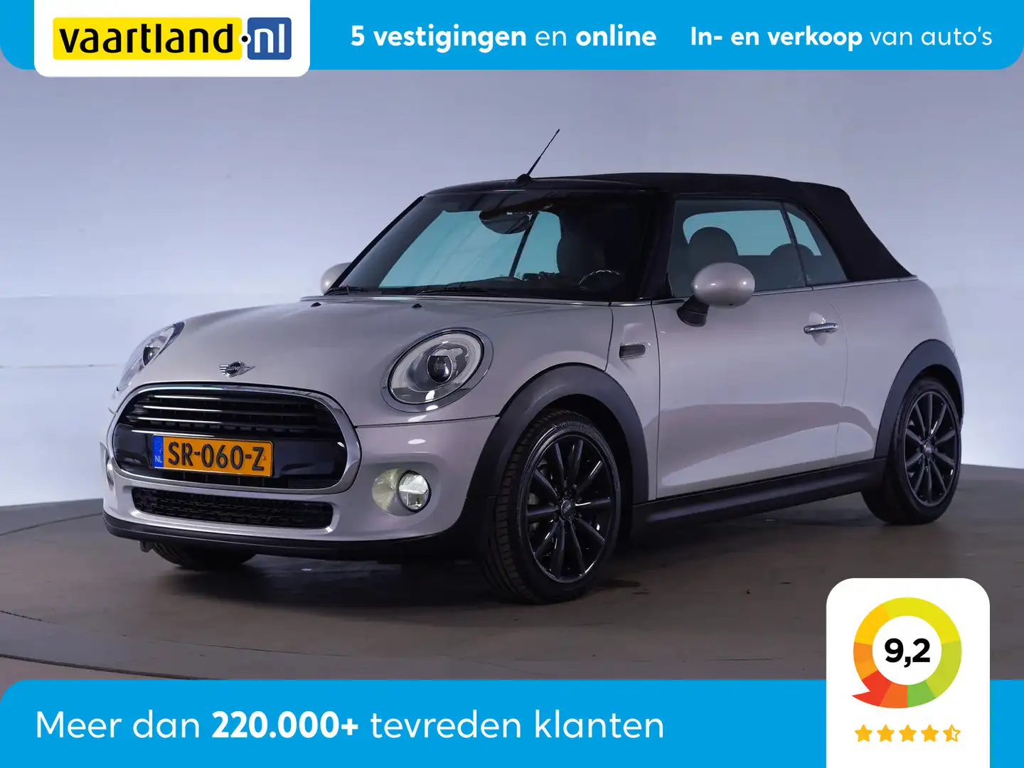 MINI Cooper Cabrio 1.5 Vhili Derious Business [Stoelverwarming Navi] Blanc - 1