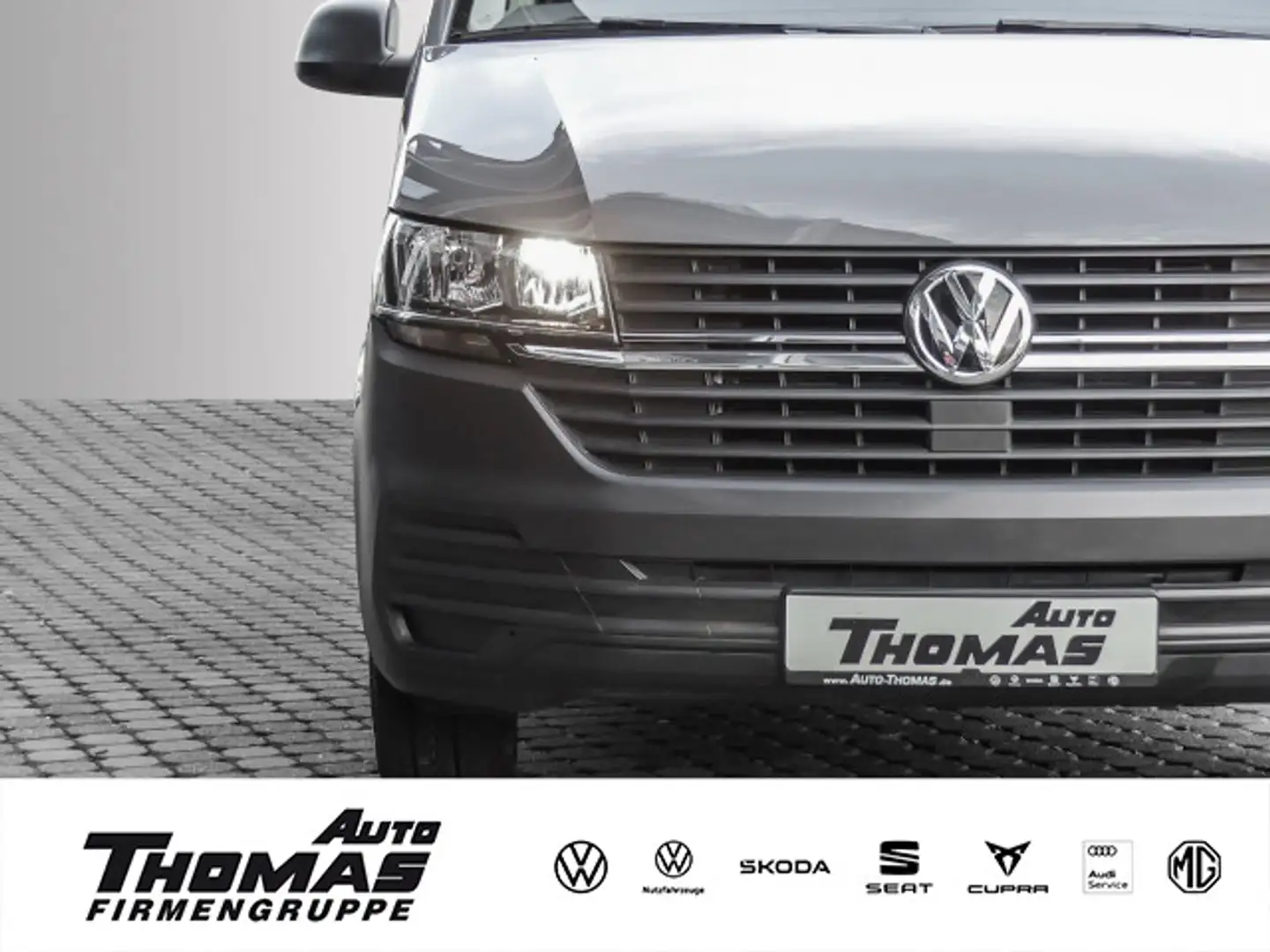 Volkswagen T6.1 Transporter T6.1 Kasten 2.0 TDI AHK+NAVI+PDC Grau - 1
