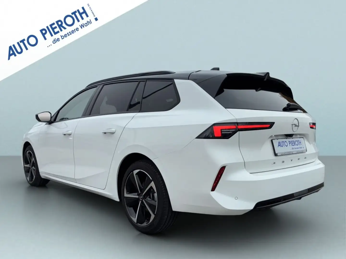 Opel Astra Sports Tourer 1.2 Turbo Automatik Elegance Weiß - 2