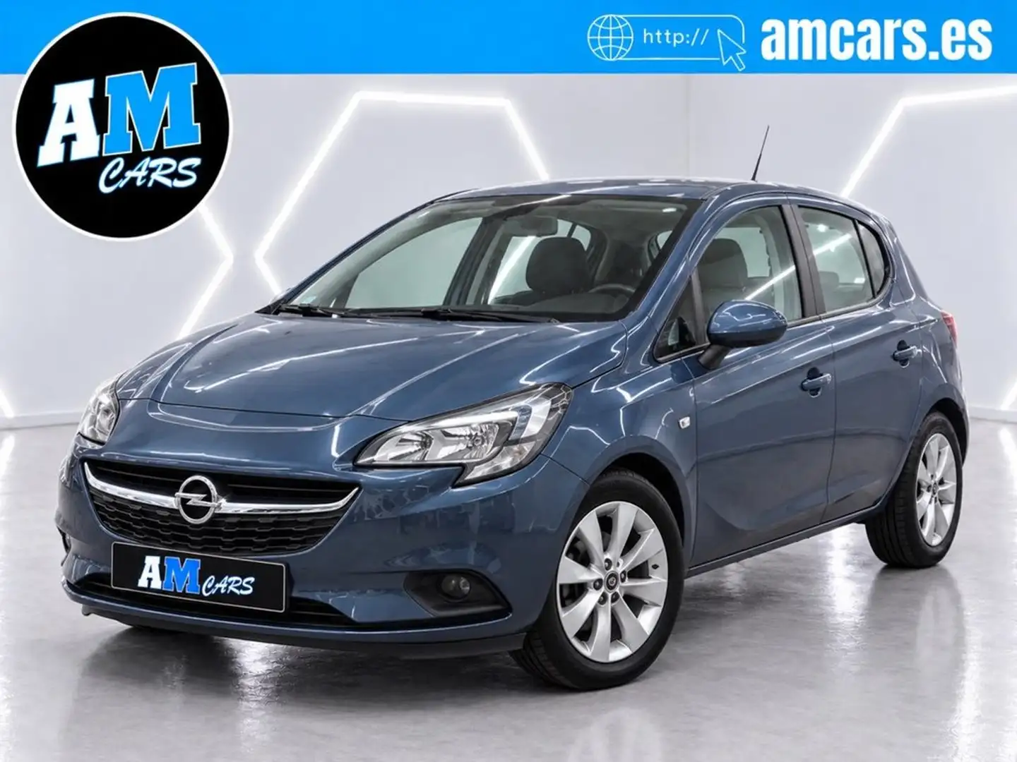 Opel Corsa 1.4 Business 90 Azul - 1
