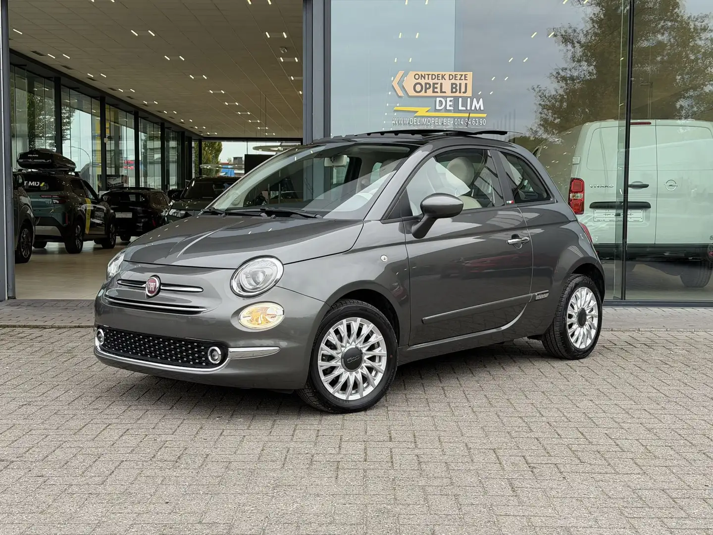 Fiat 500 1.0 Hybrid Dolce Vita *Pano*Navi*CarPlay* Gris - 1