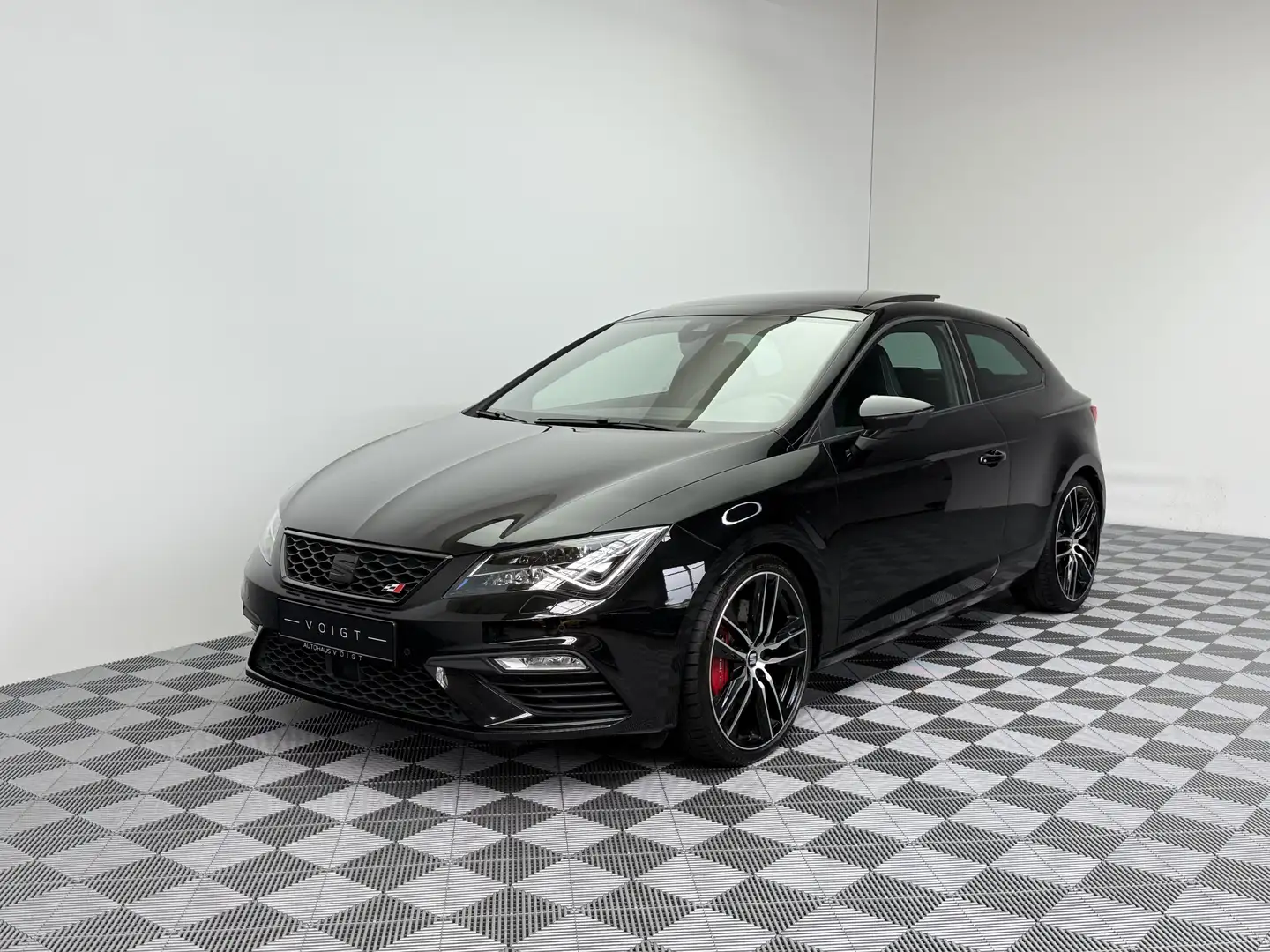 SEAT Leon Cupra 300|LED|Beats|Kam.|Pano|Schale|Leder| Schwarz - 2