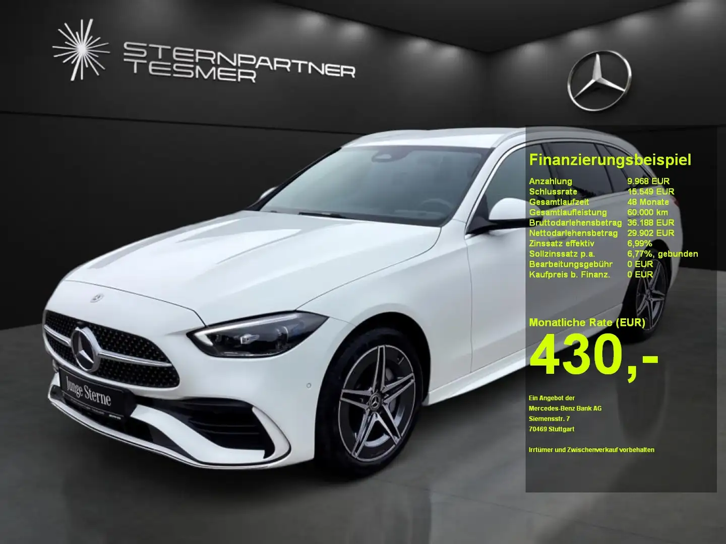 Mercedes-Benz C 300 e T AMG+Kamera+AHK+Digital Light+Ambiente Blanc - 1