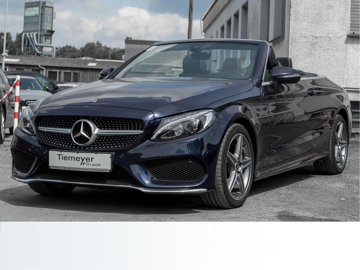 Mercedes-Benz C 200 C200 AMG LINE NAVI AIRSCARF GRA Blau - 2
