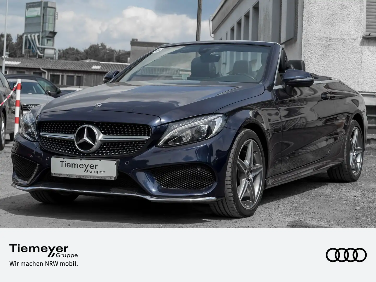 Mercedes-Benz C 200 C200 AMG LINE NAVI AIRSCARF GRA Blau - 1