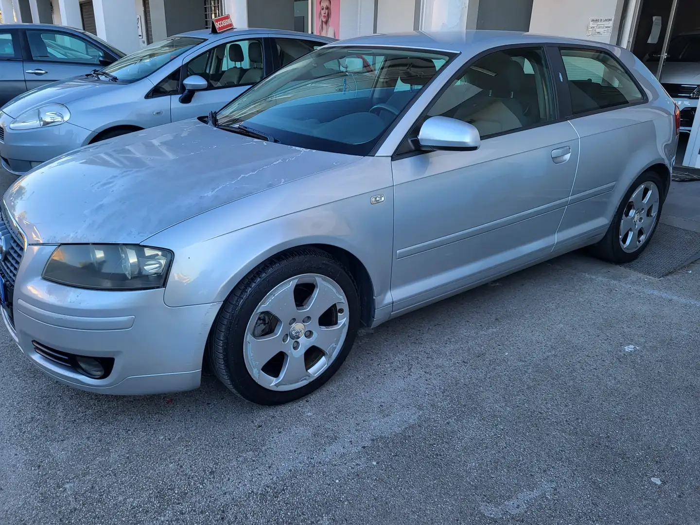 Audi A3 A3 2.0 TDI 3 PORTE 170cv 2008 KM 162000 ITALIANA Argento - 1