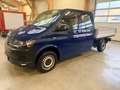 Volkswagen T6 Transporter Doka Pritsche 2.0 TDI 4Motion 4x4 Bleu - thumbnail 5