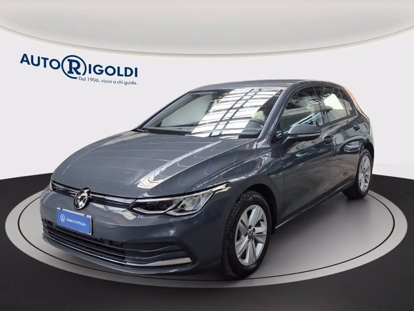 Volkswagen Golf 2.0 tdi life 115cv dsg Grigio - 1
