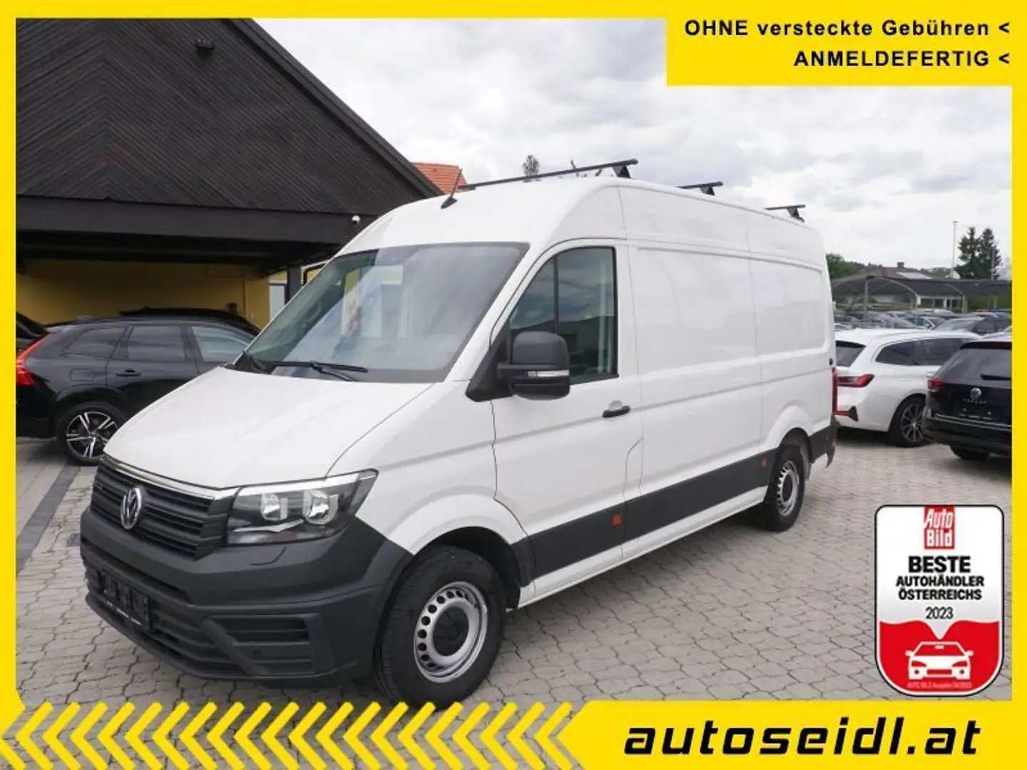 Volkswagen Crafter 35 Kasten L3H3 4motion *ALLRAD+NAVI* Weiß - 1