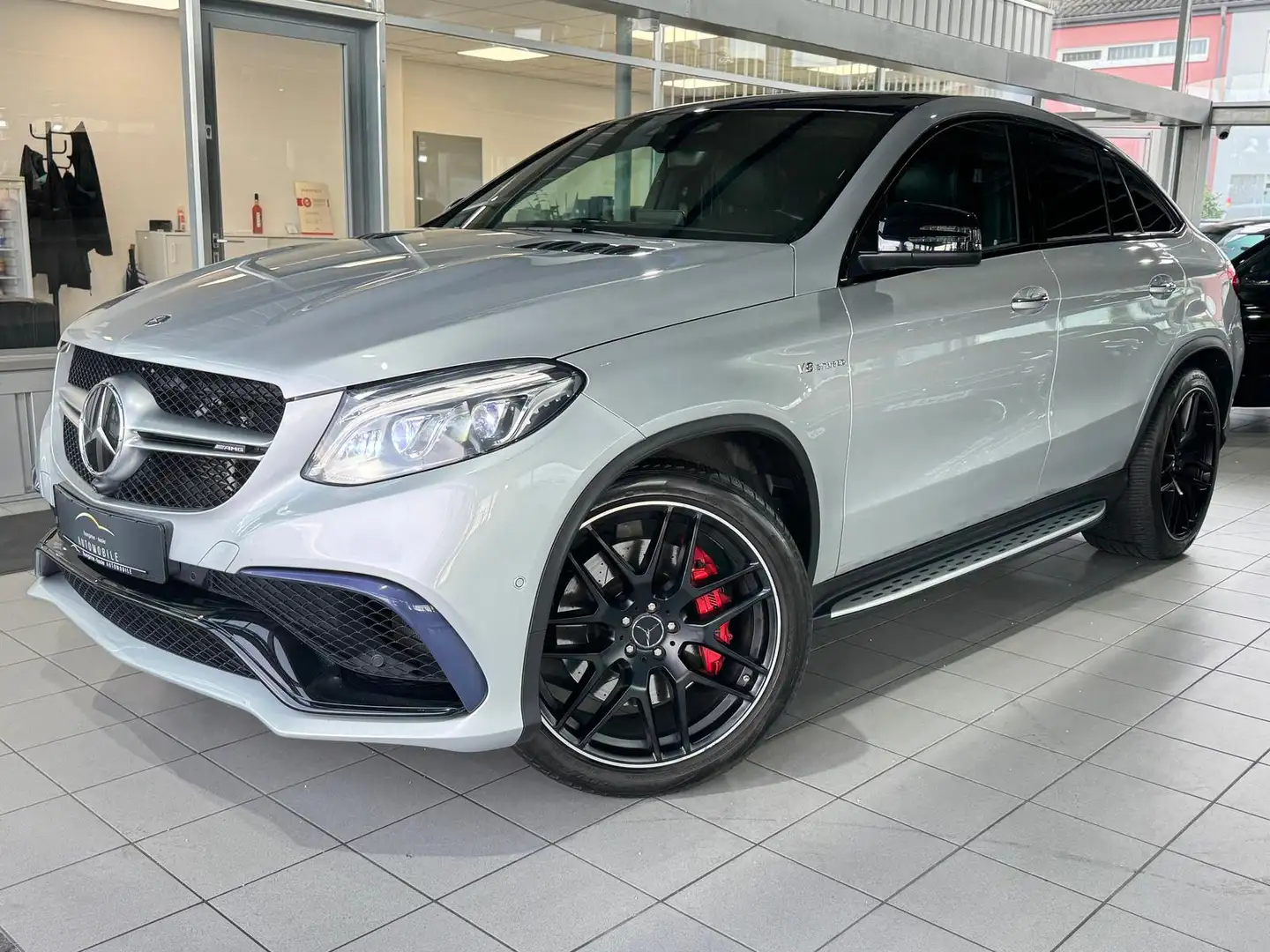 Mercedes-Benz GLE 63 AMG AMG GLE 63 S 4Matic 5.5 V8 LED PANO 360KAM AHK Argent - 2