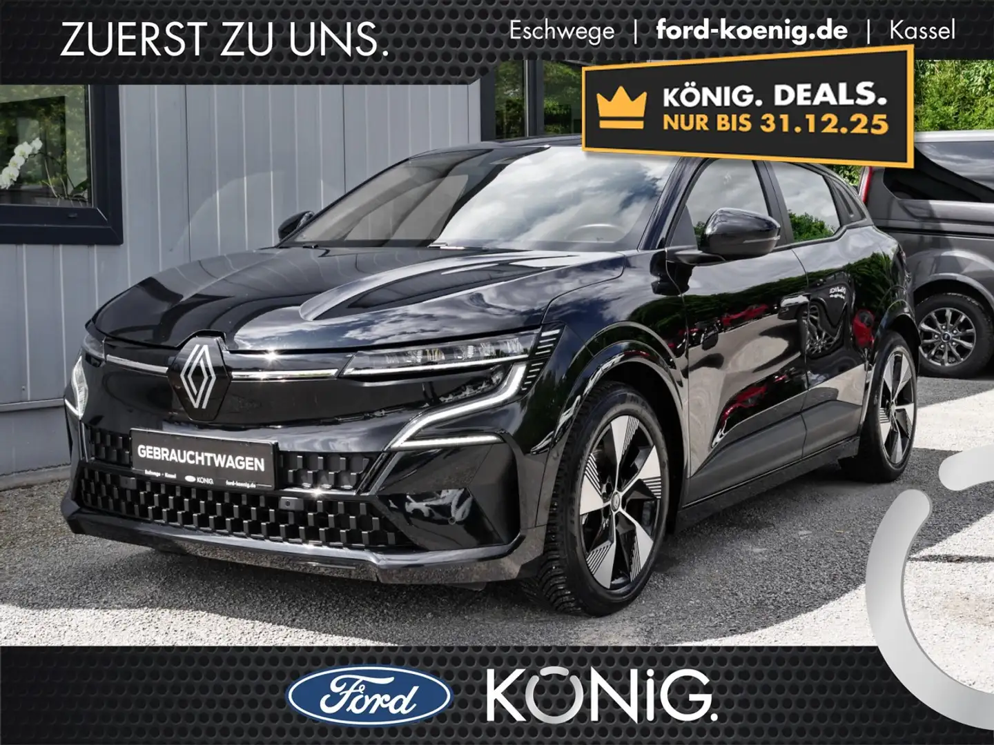 Renault Megane E-Tech Evolution EV60 220hp Winter-Paket Klima Navi Negro - 1