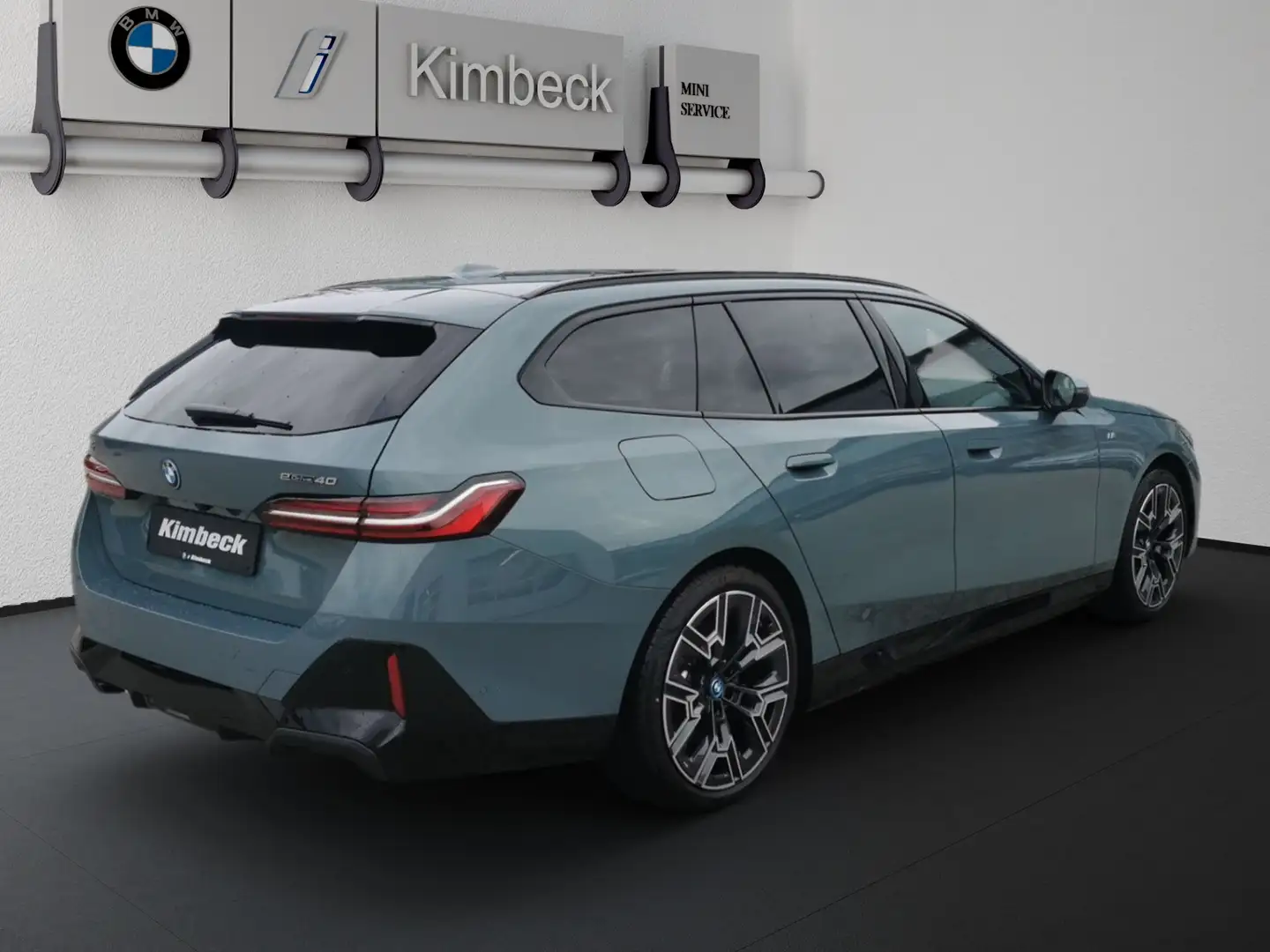 BMW i5 eDrive40 Touring M SPORT Pano 360°Sitzbelüft Зелёный - 2
