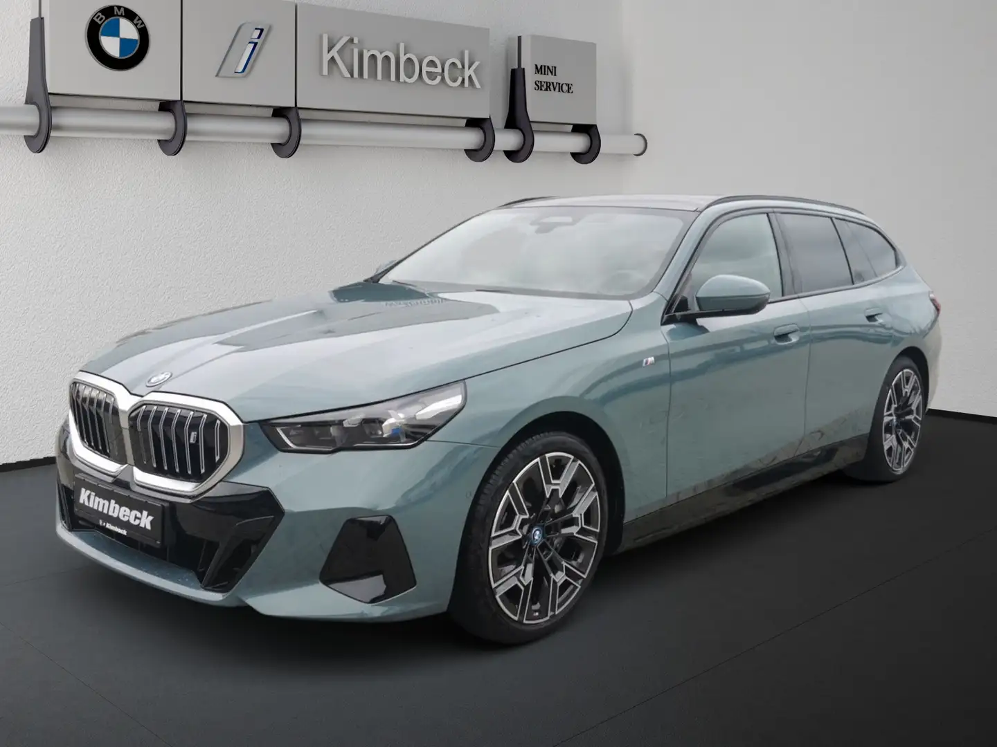 BMW i5 eDrive40 Touring M SPORT Pano 360°Sitzbelüft Zöld - 1