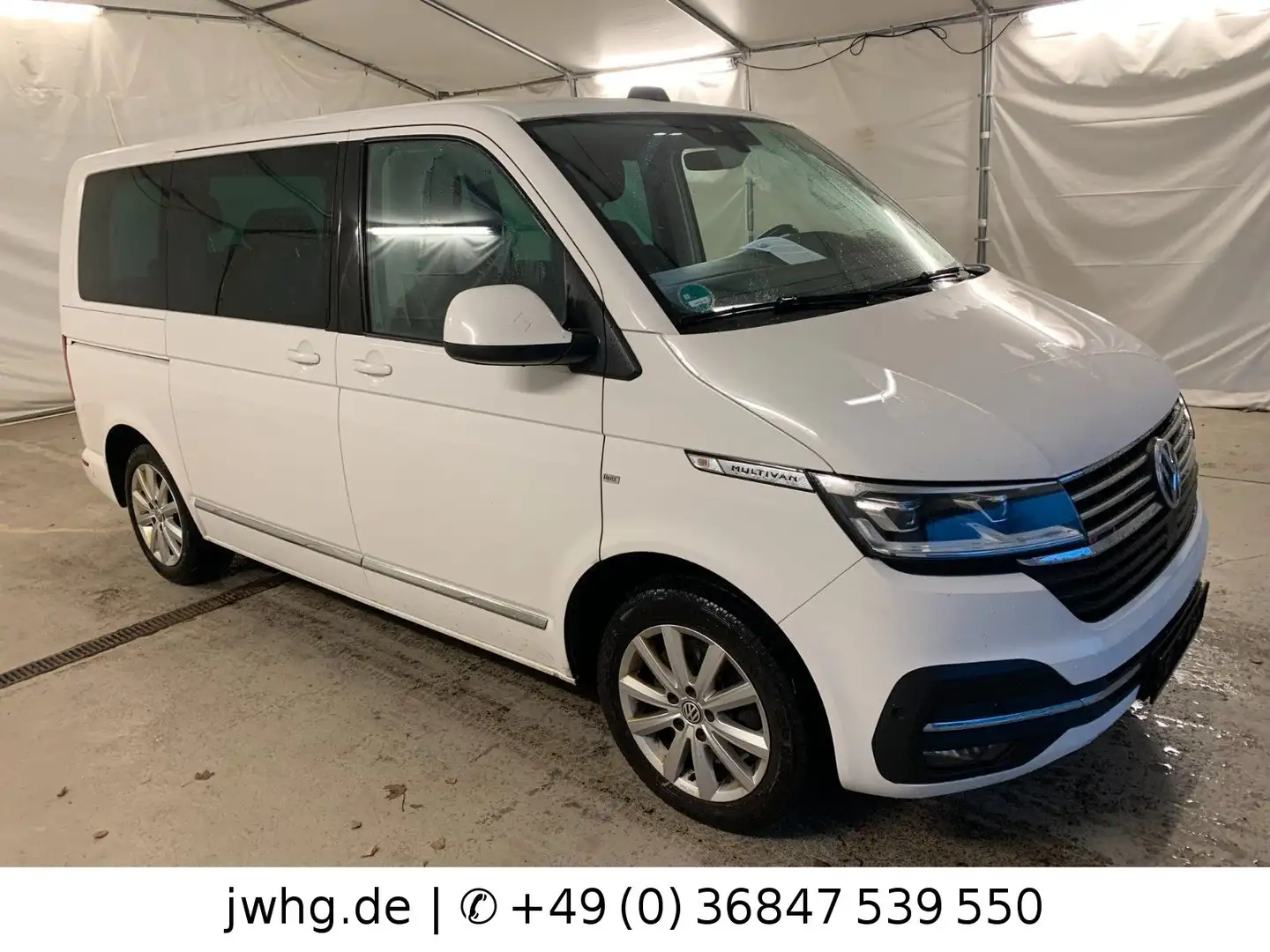 Volkswagen T6 Multivan T6.1 Multivan 4M 7Si LED ACC VirtCockp Kam StH Weiß - 2