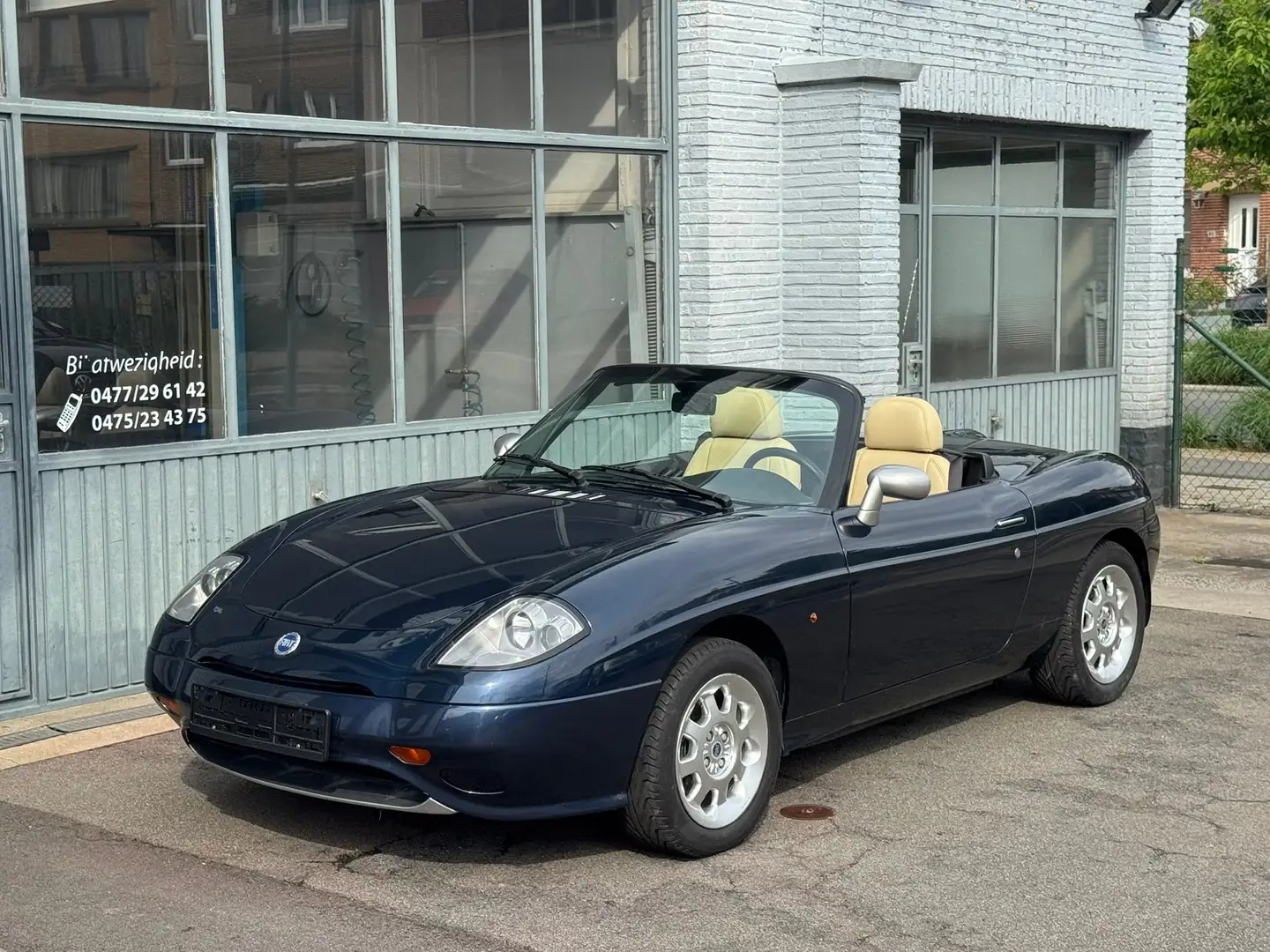 Fiat Barchetta 1.7i 16v✅ Série Spéciale NAXOS✅  28.300kms✅ Cuir Blau - 1