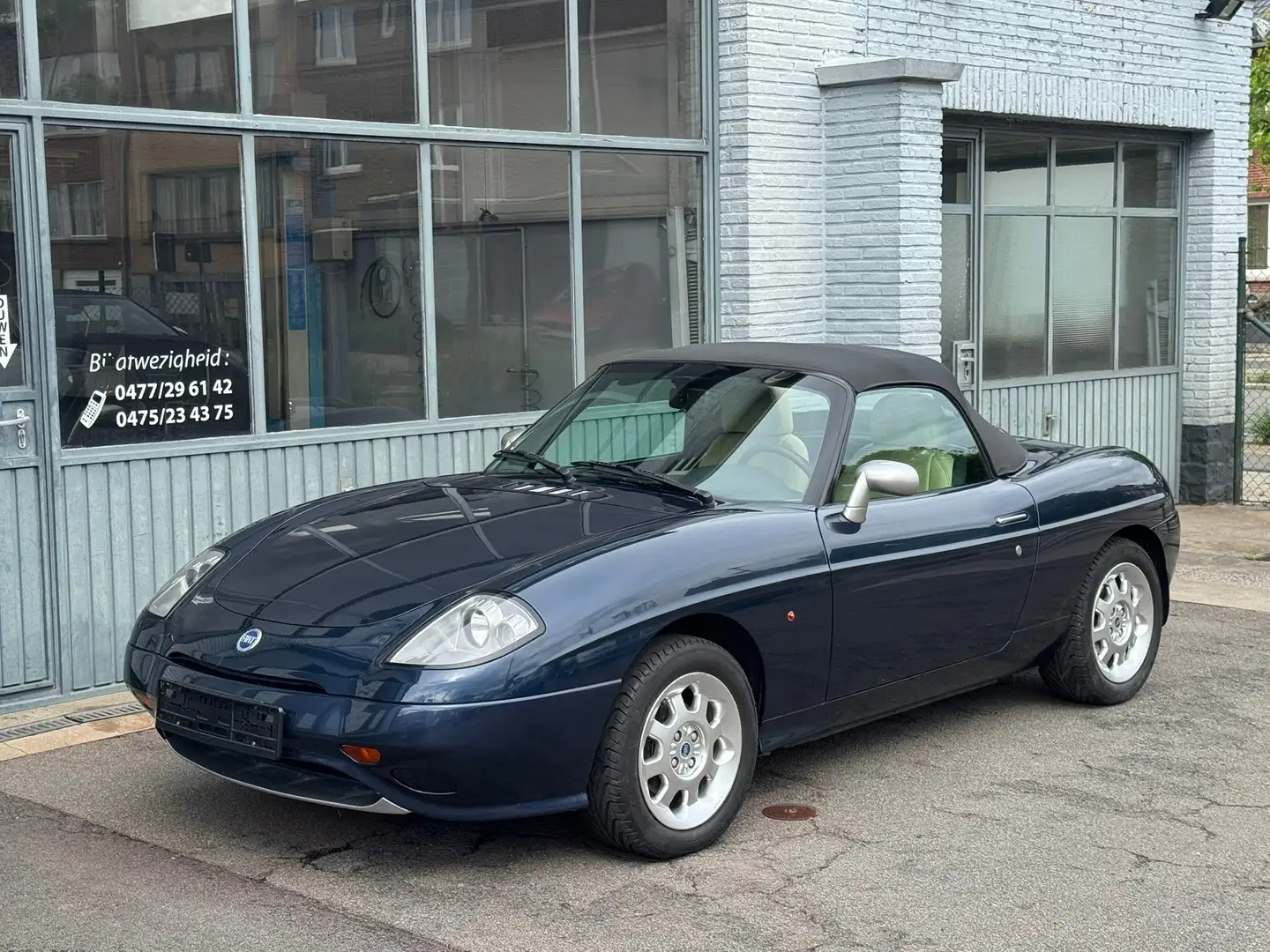 Fiat Barchetta 1.7i 16v✅ Série Spéciale NAXOS✅  28.300kms✅ Cuir Blau - 2