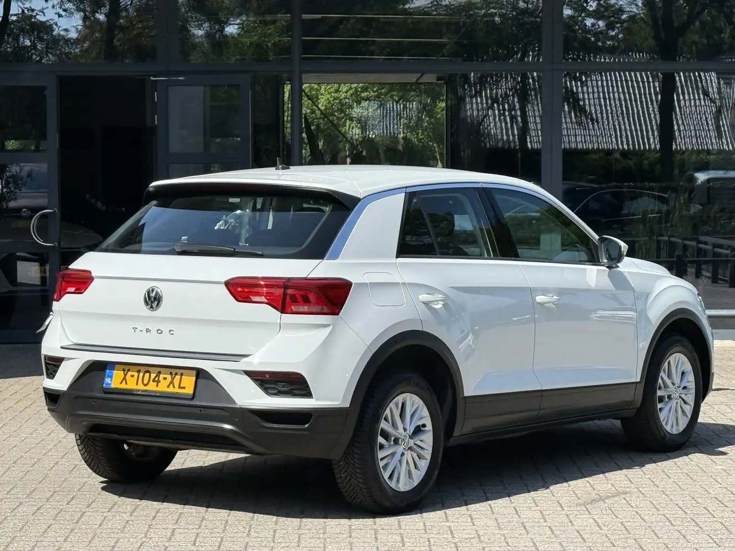 Volkswagen T-Roc 1.0 TSI Style/Climate control/Stoelverwarming/Appl Weiß - 2