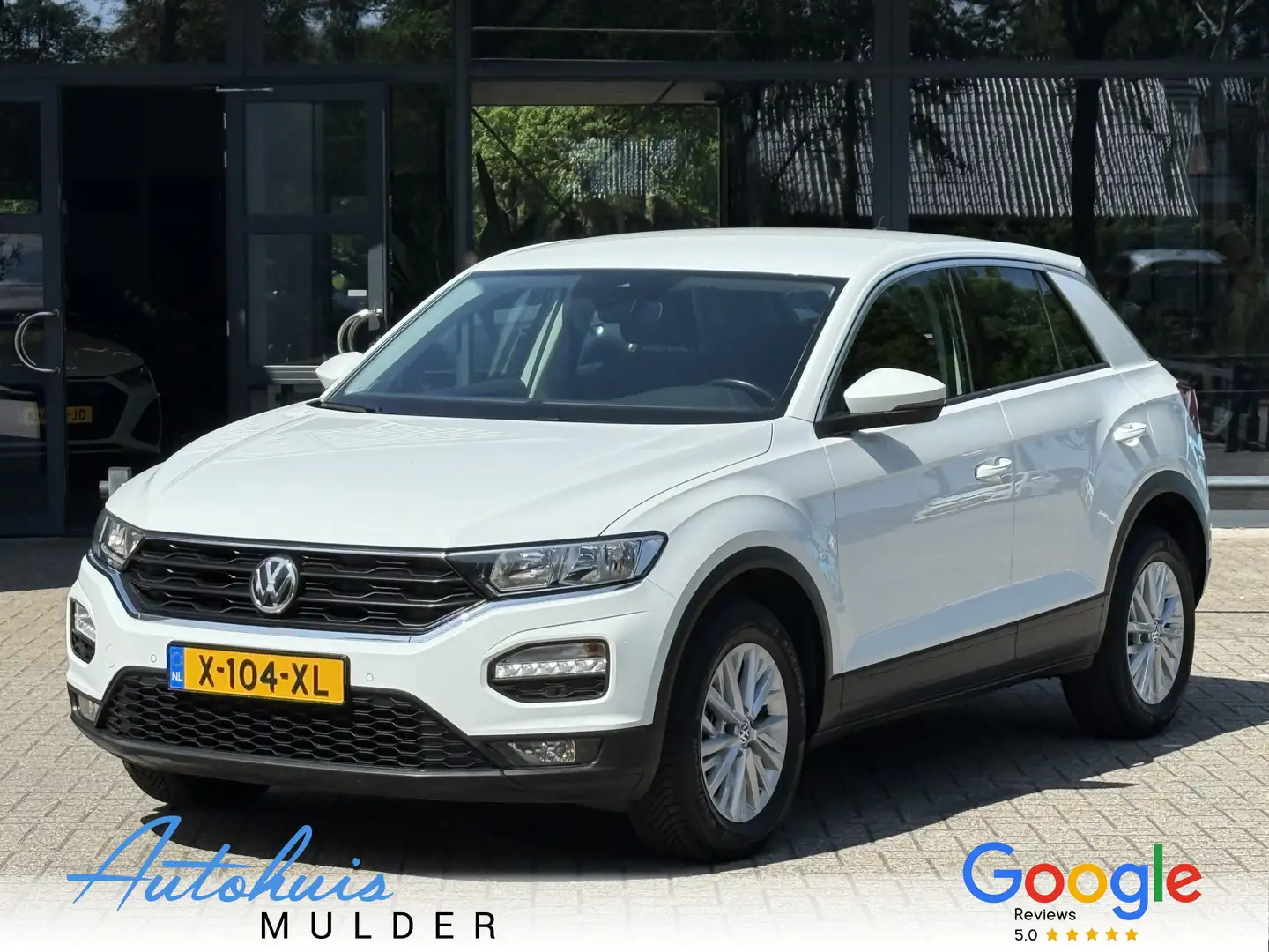 Volkswagen T-Roc 1.0 TSI Style/Climate control/Stoelverwarming/Appl Weiß - 1