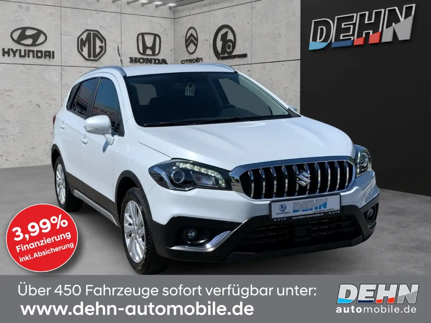 Suzuki SX4 1.4 Hybrid Comfort ACC Navi Kamera SHZ Weiß - 1