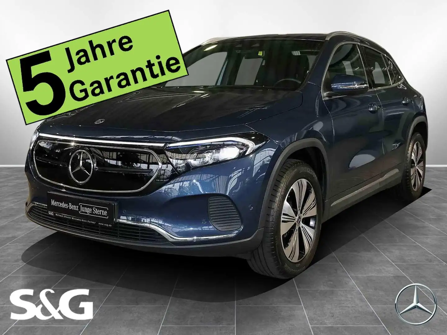 Mercedes-Benz EQA 250 AHK+DISTRONIC+KAMERA+CARPLAY+KEYLESS+18" Blau - 1