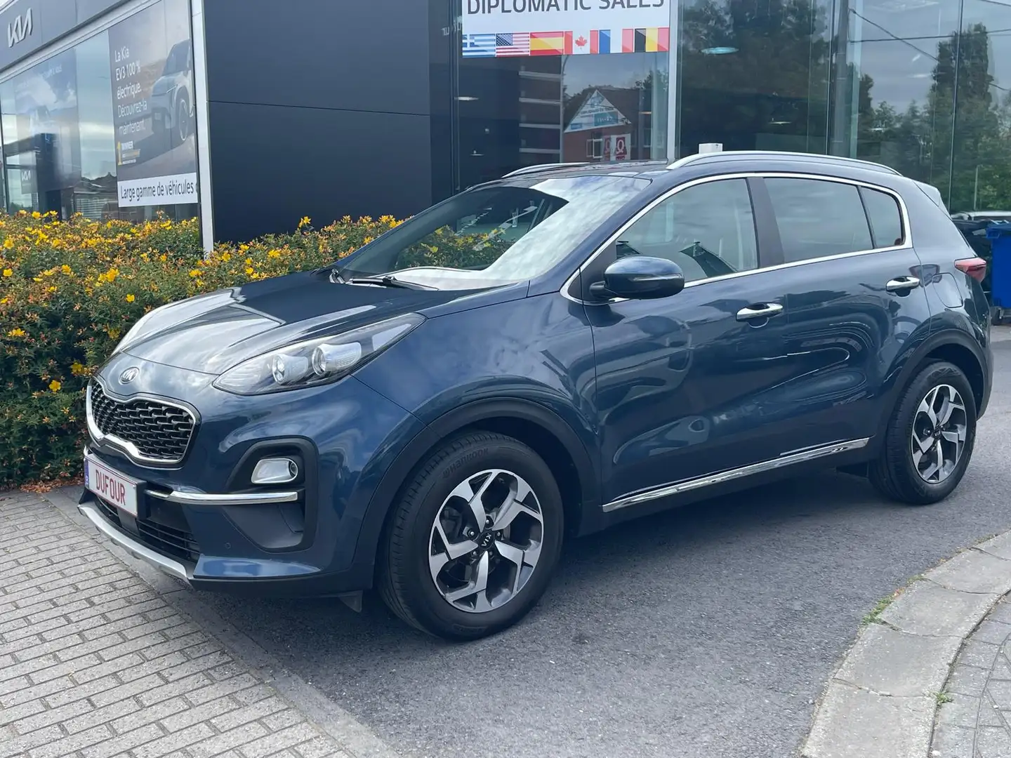 Kia Sportage 1.6 CRDi More DCT Bleu - 1