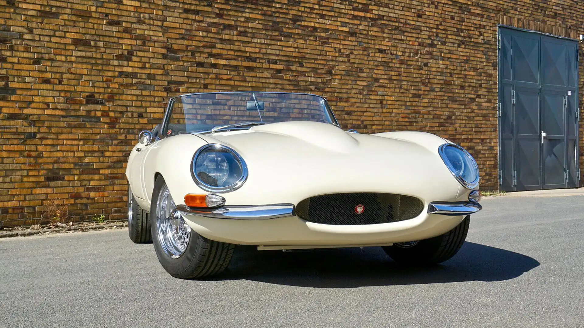 Jaguar E-Type 3.8 Flat Floor - Einer der Letzten seiner Art Bianco - 1
