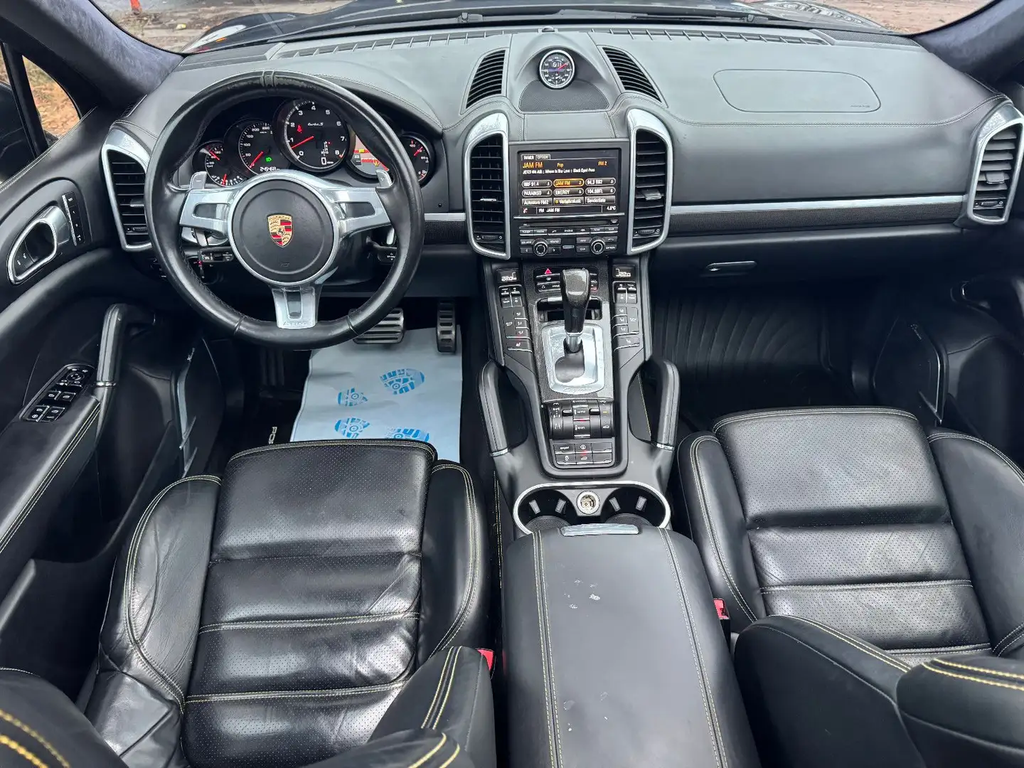 Porsche Cayenne Turbo S*BURMESTER*CHRONOSPORT*SCHECKHEFT Schwarz - 2