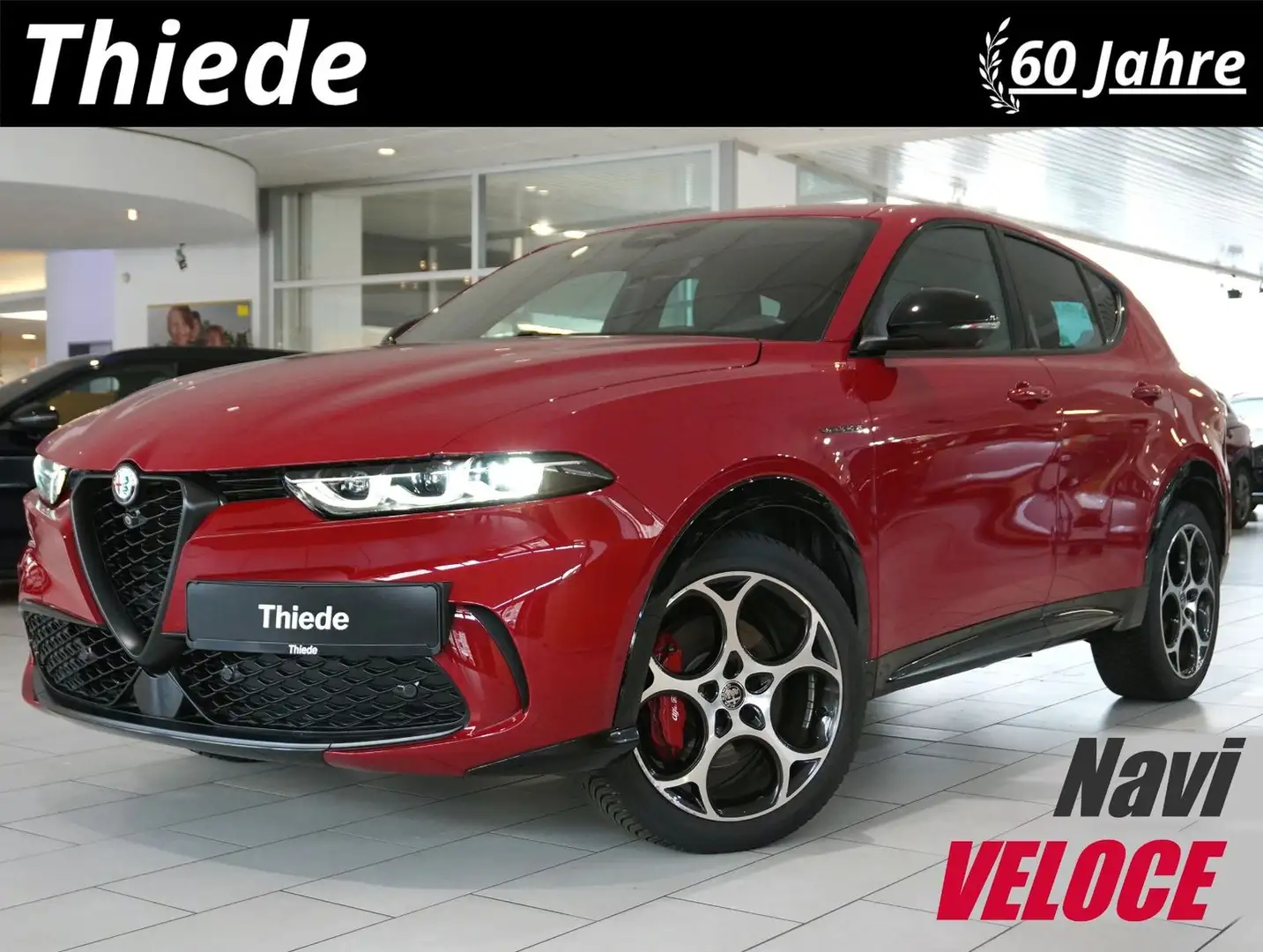 Alfa Romeo Tonale 1.5 VGT VELOCE MY24 NAVI/LED/360°/H&K/DAB Rouge - 1